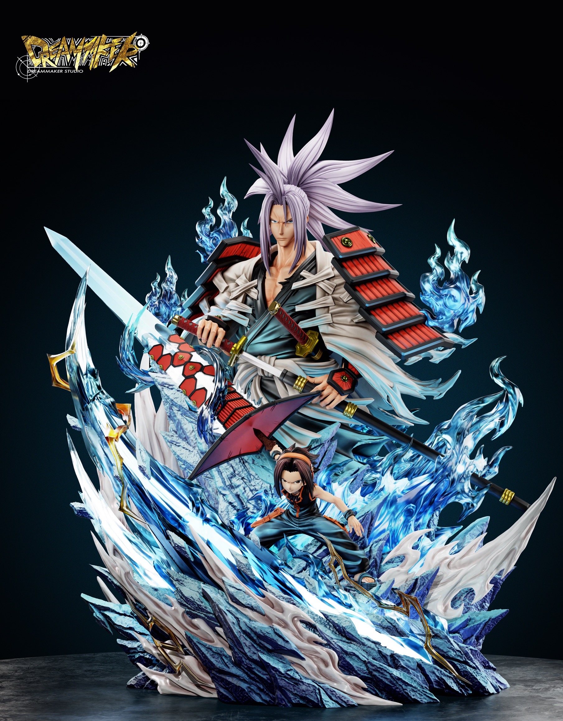 Asakura Yoh x Amidamaru โย อามิดามารุ by Dreammaker Studio ( PG Studio ) (มัดจำ)[[SOLD OUT]]