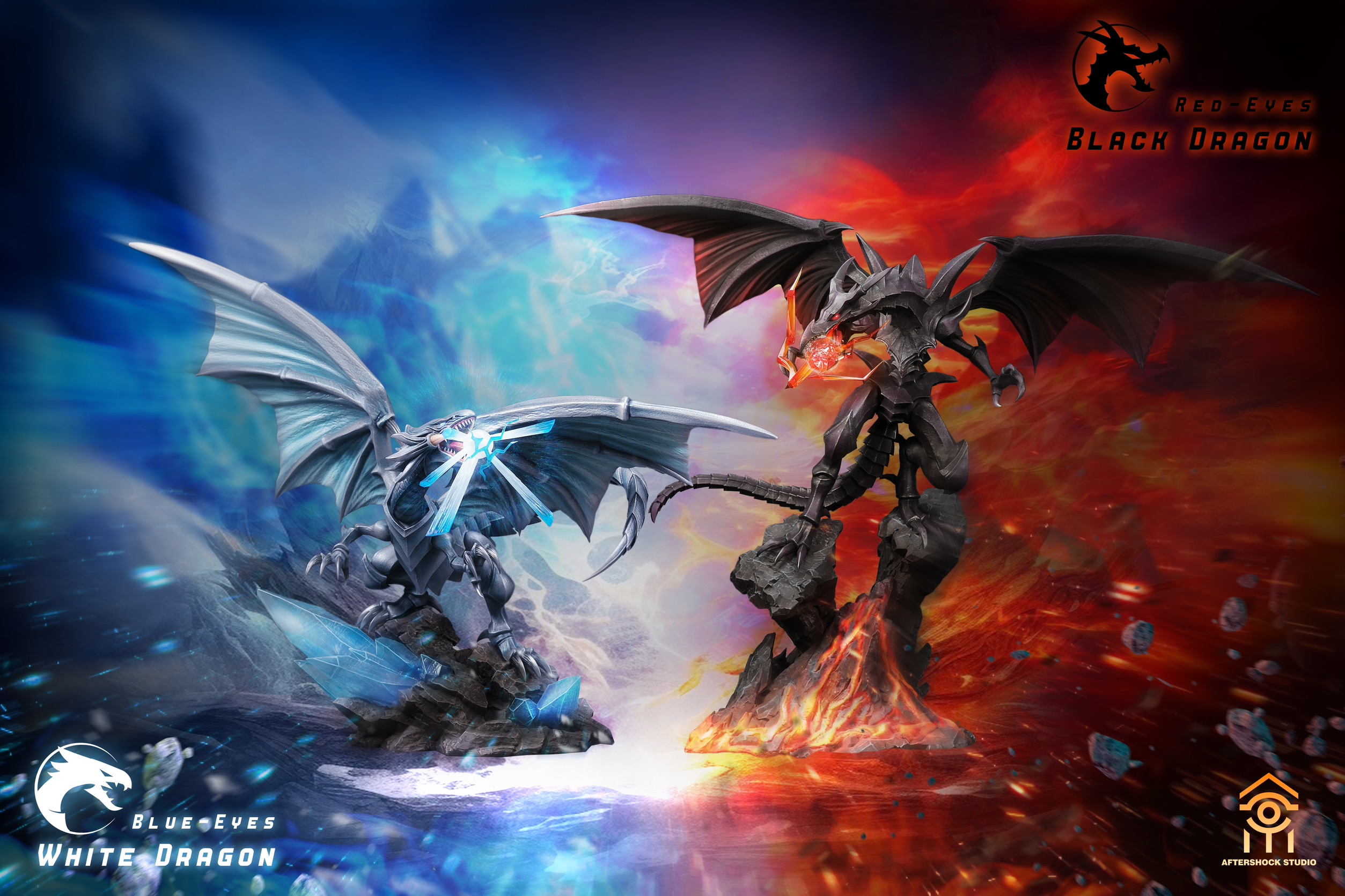 Blue Eyes White Dragon บูลอาย by After Shock Studio (มัดจำ) [[SOLD OUT]]