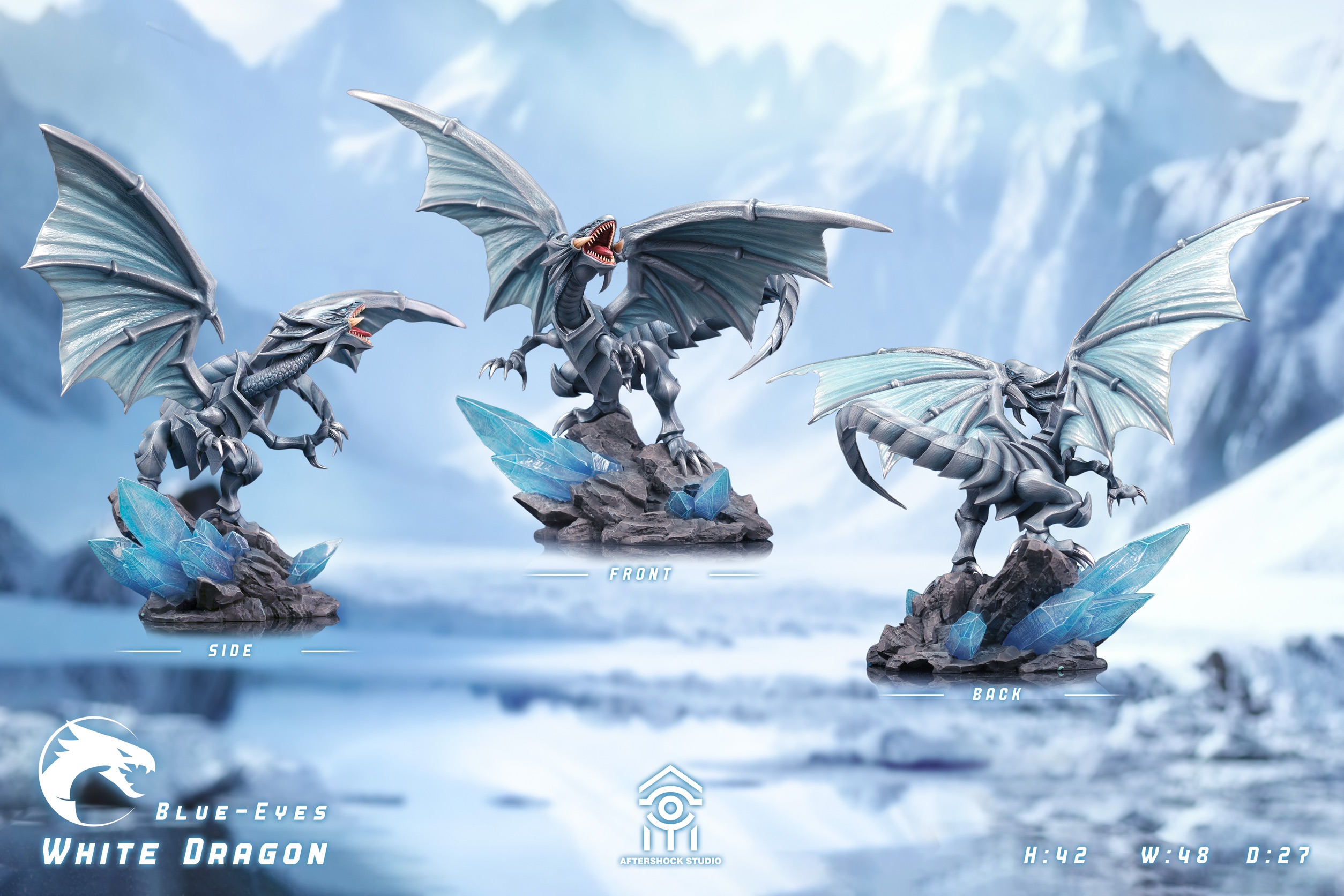 Blue Eyes White Dragon บูลอาย by After Shock Studio (มัดจำ) [[SOLD OUT]]