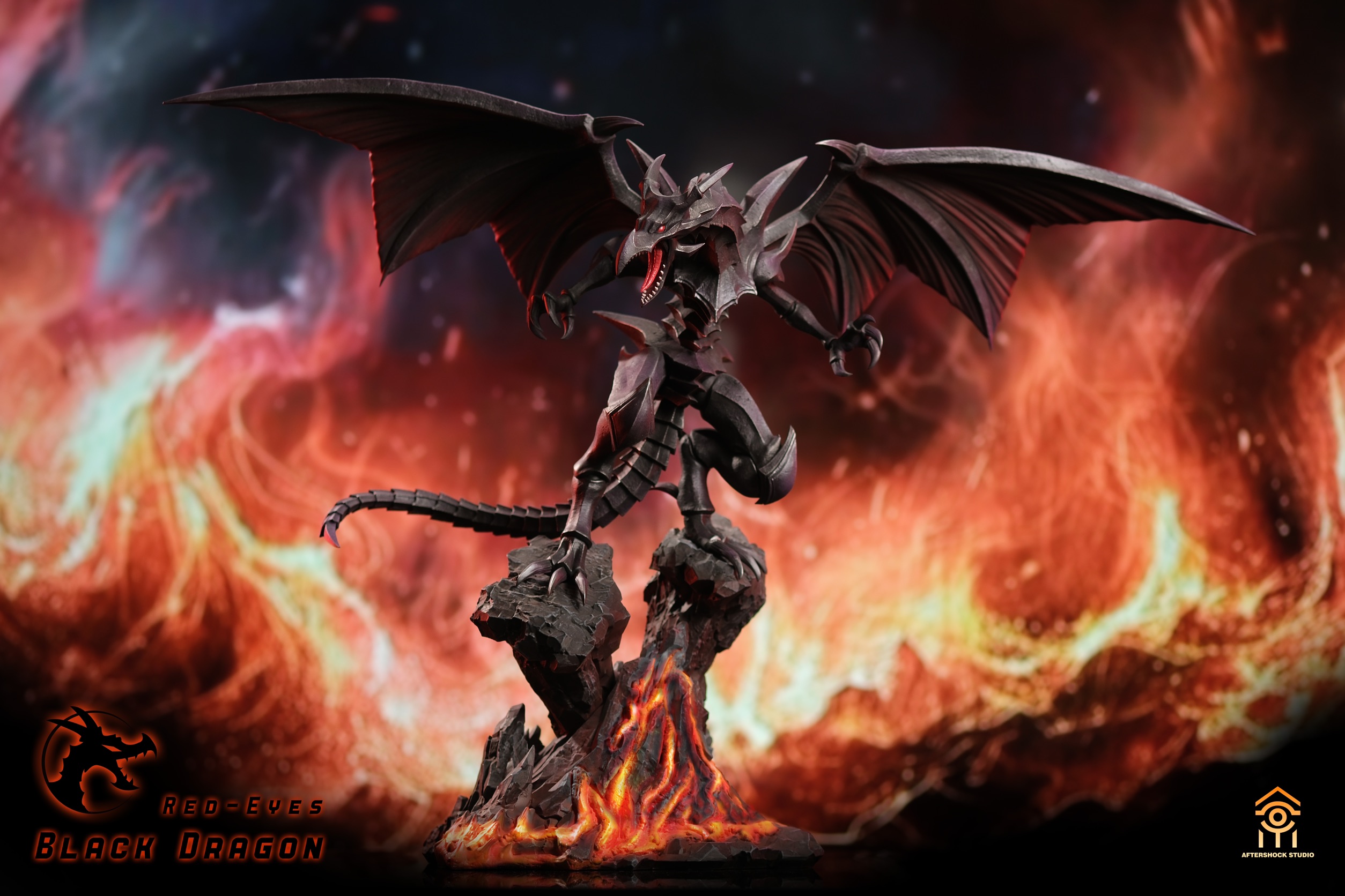 Red Eyes Black Dragon เรดอาย by After Shock Studio (มัดจำ)