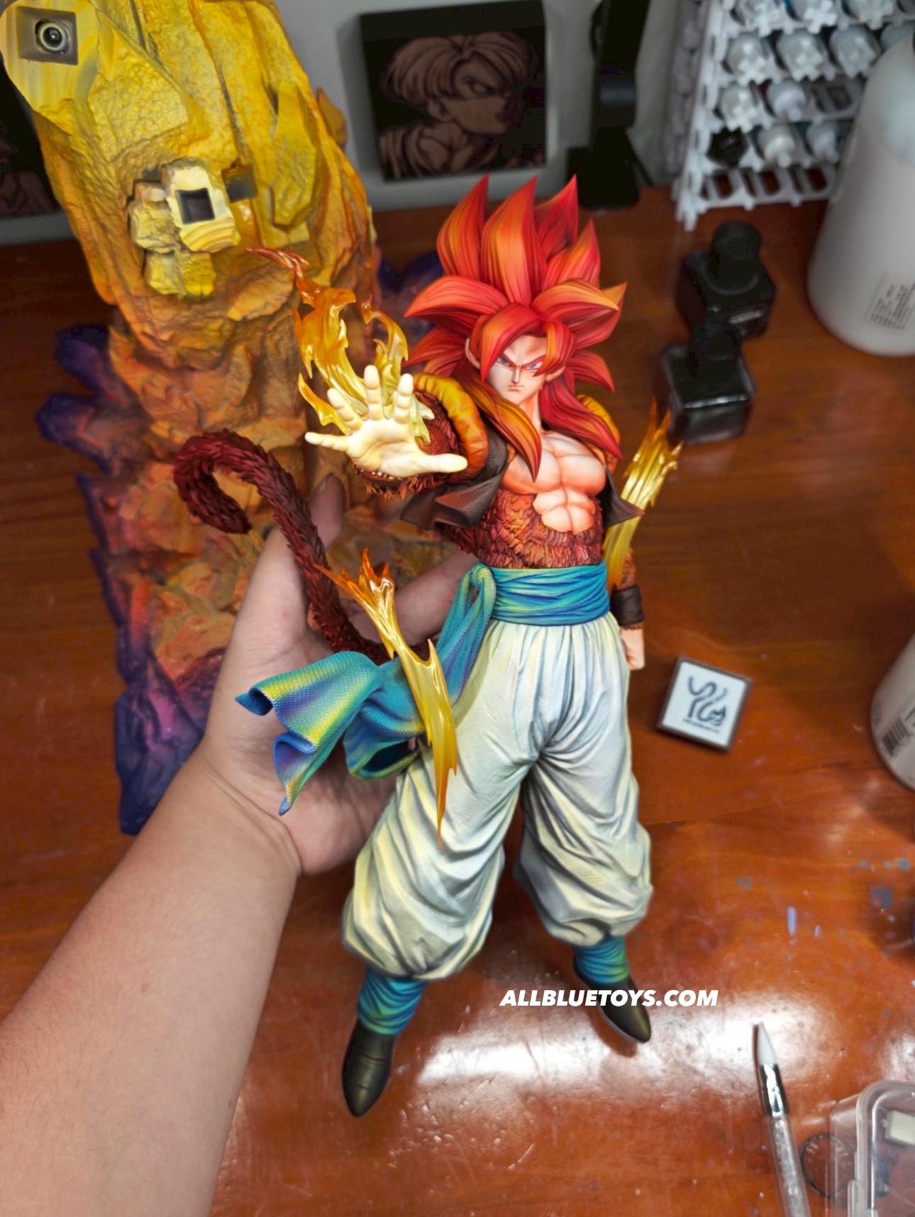 [นั่ง] DX Gogeta Super Saiyan 4 โกจิต้า ไซย่า 4 by FXW (มัดจำ)