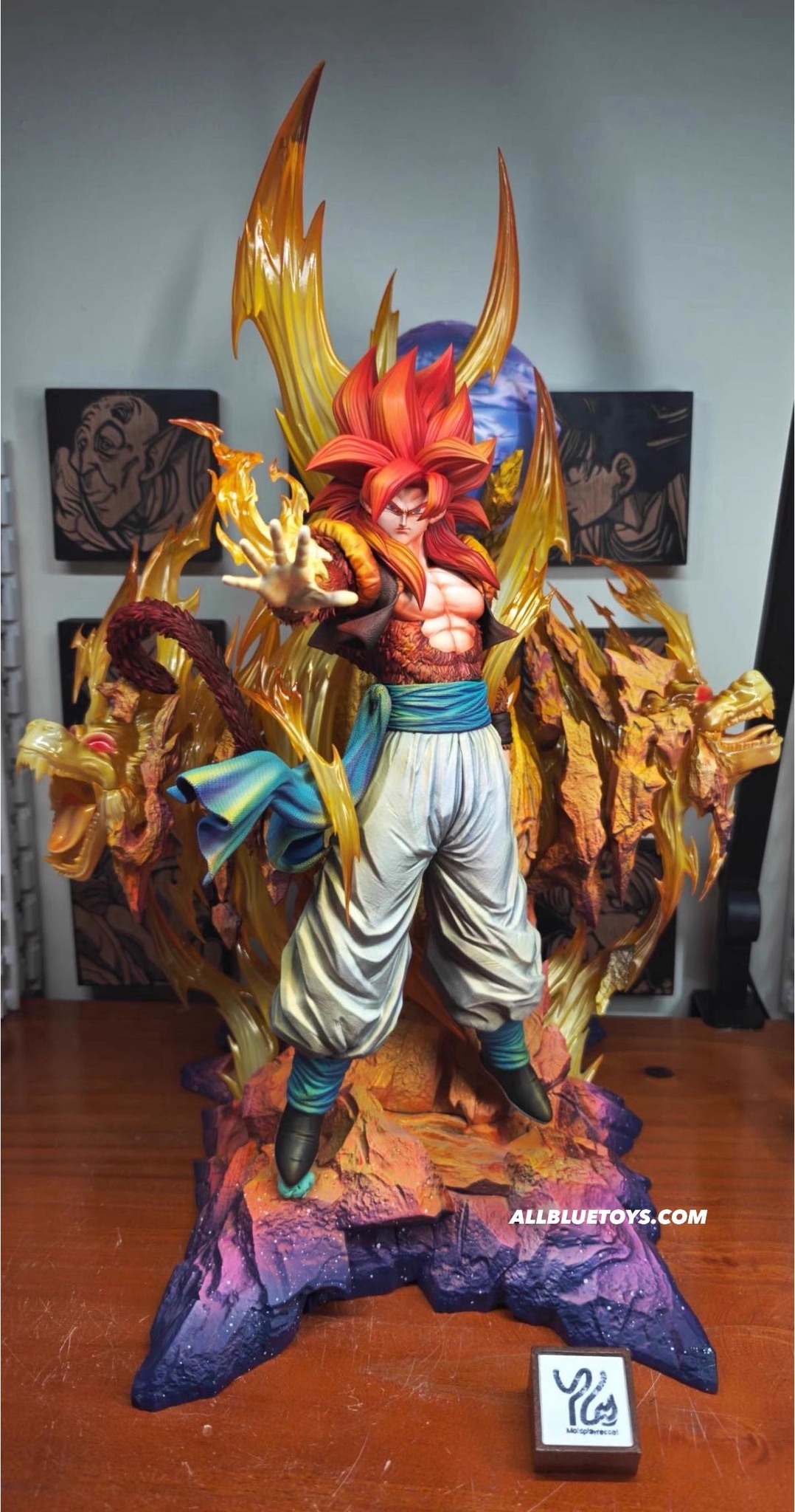 [นั่ง] DX Gogeta Super Saiyan 4 โกจิต้า ไซย่า 4 by FXW (มัดจำ)