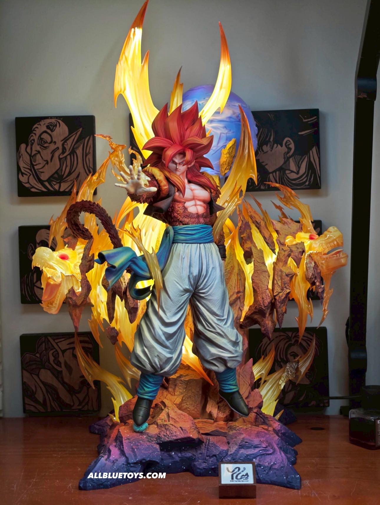 [นั่ง] DX Gogeta Super Saiyan 4 โกจิต้า ไซย่า 4 by FXW (มัดจำ)