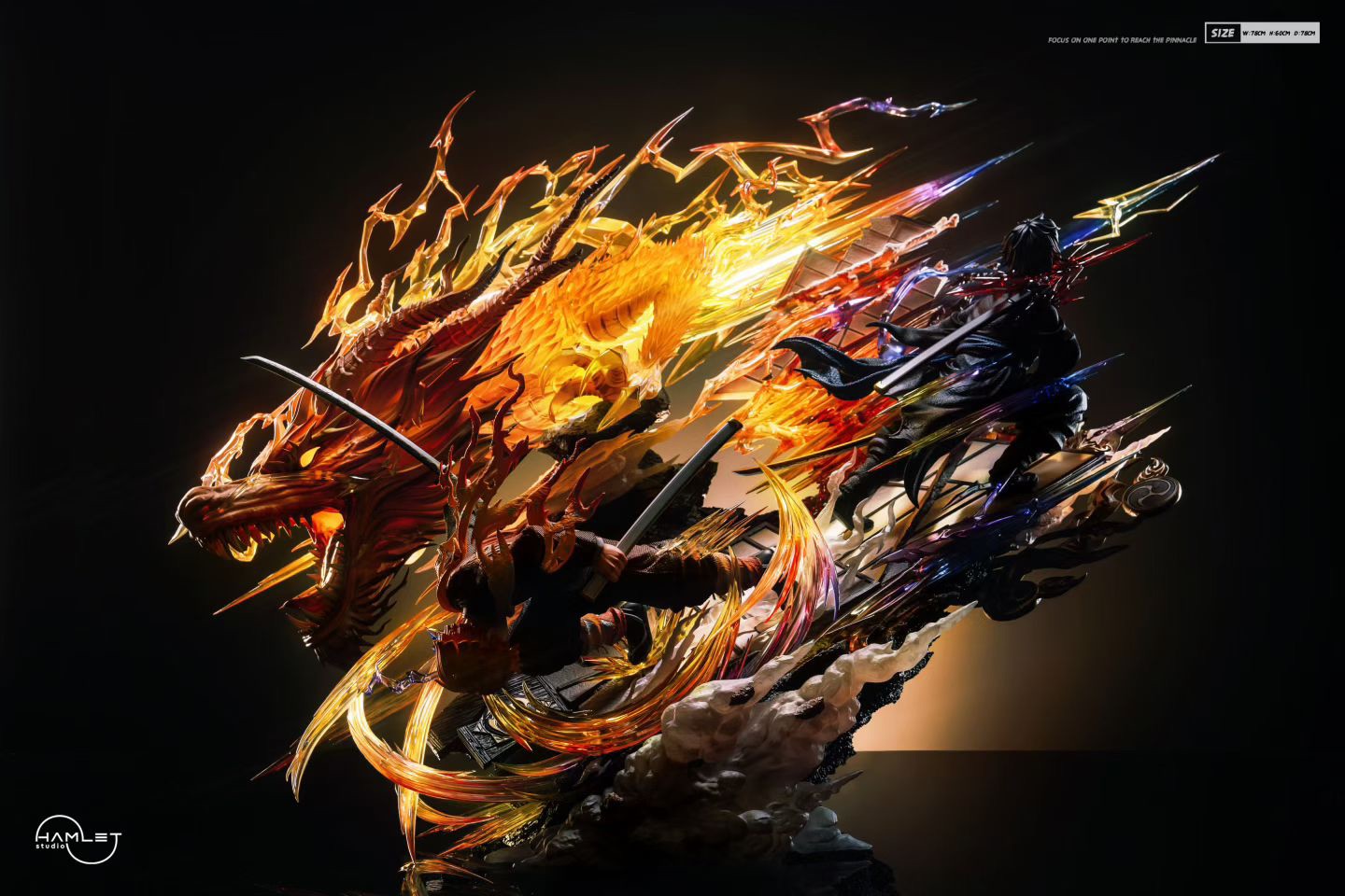 Epic Scene Zenitsu vs Kaigaku by Hamlet Studio (มัดจำ)