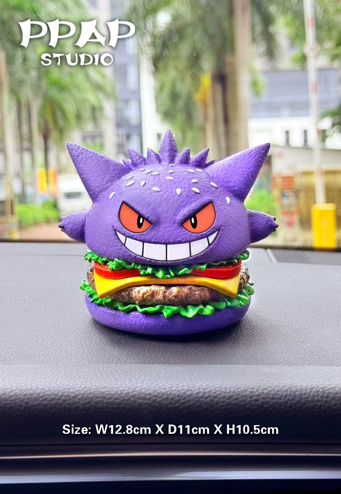 Gengar Hamburger แกงการ์ แฮมเบอร์เกอร์ by PPAP Studio ( EGG Studio ) (มัดจำ) [[SOLD OUT]]