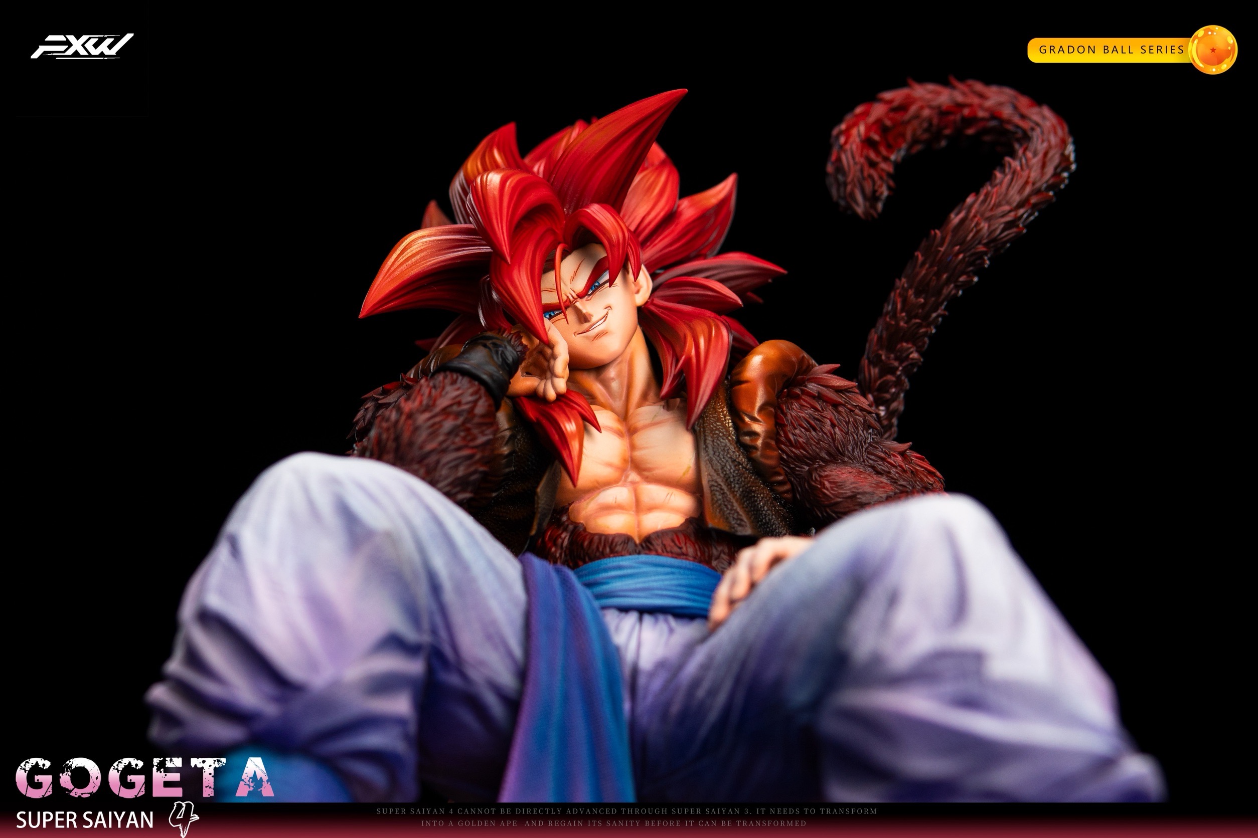 Gogeta Super Saiyan 4 โกจิต้า ไซย่า 4 by FXW (มัดจำ) [[SOLD OUT]]