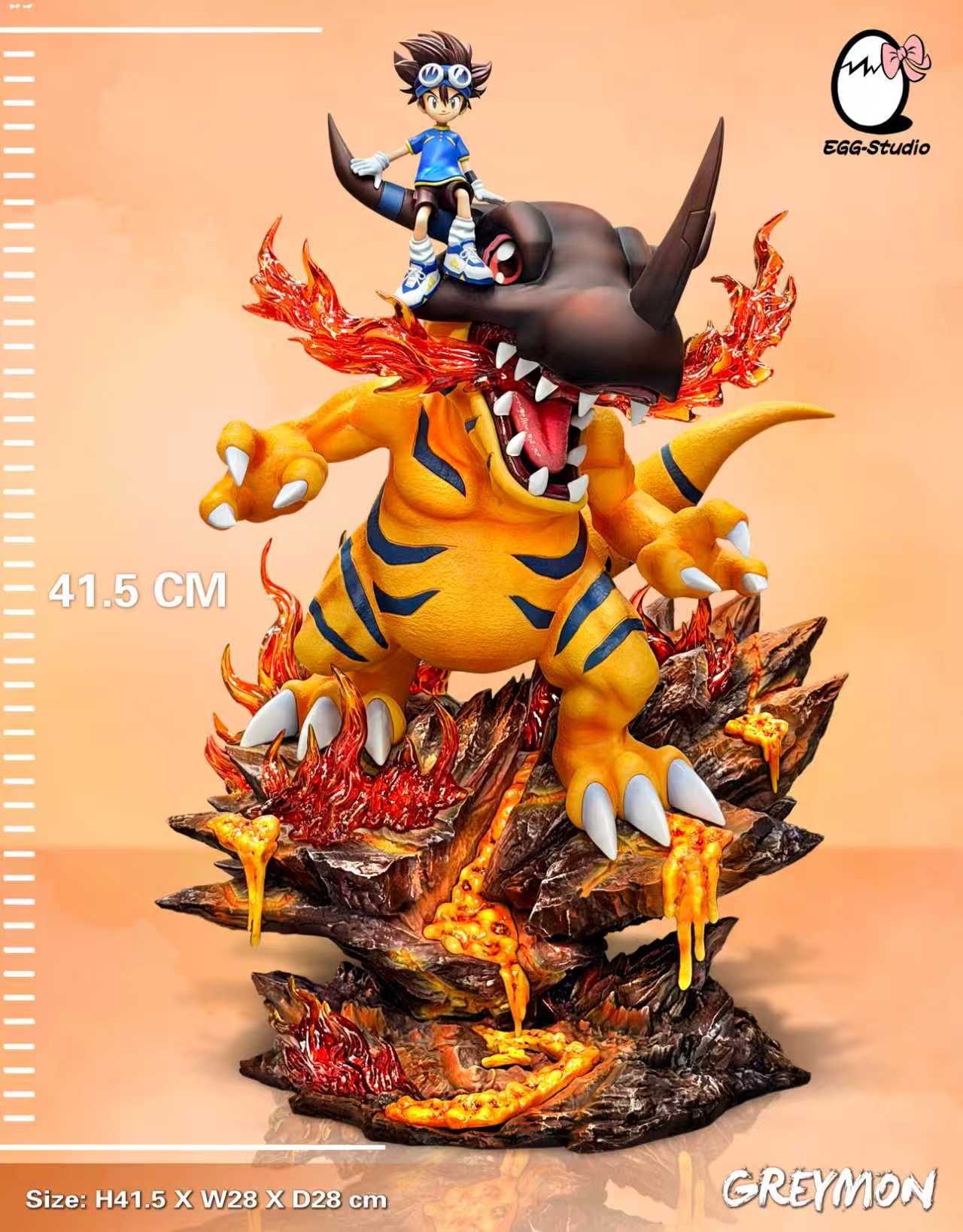 [ส้ม] Greymon เกรย์ม่อน by EGG Studio (มัดจำ)