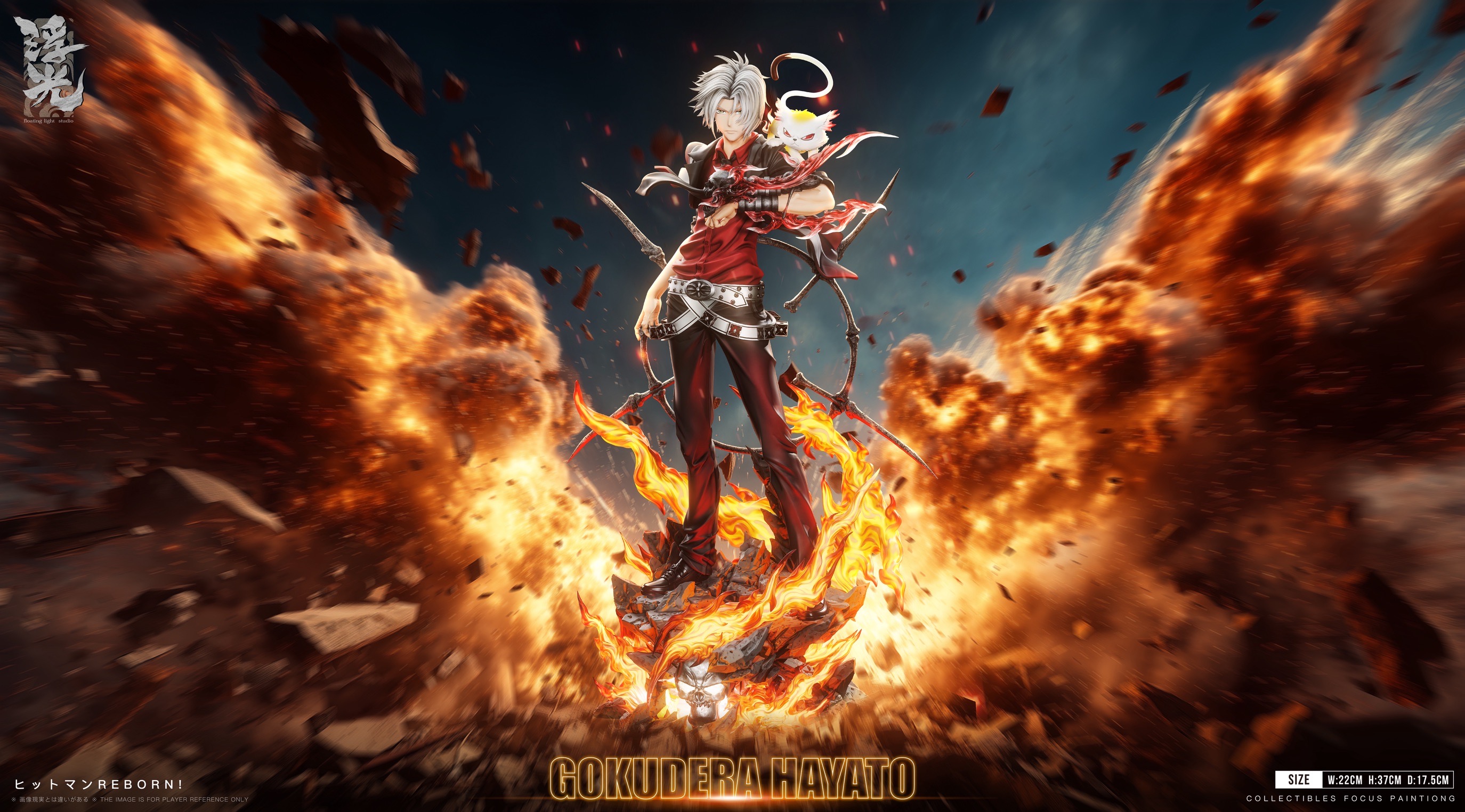 Hayato Gokudera โกคุเดระ by Floating Light Studio ( Konoha Studio ) (มัดจำ)