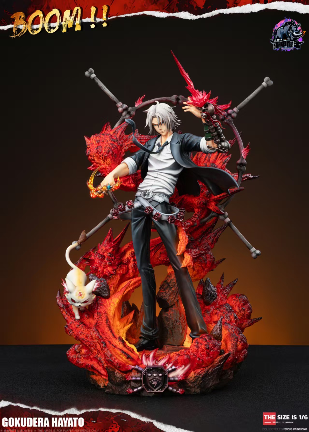 Hayato Gokudera โกคุเดระ by ZJXN Studio ( Heavy Armored Rhinoceros ) (มัดจำ) [[SOLD OUT]]
