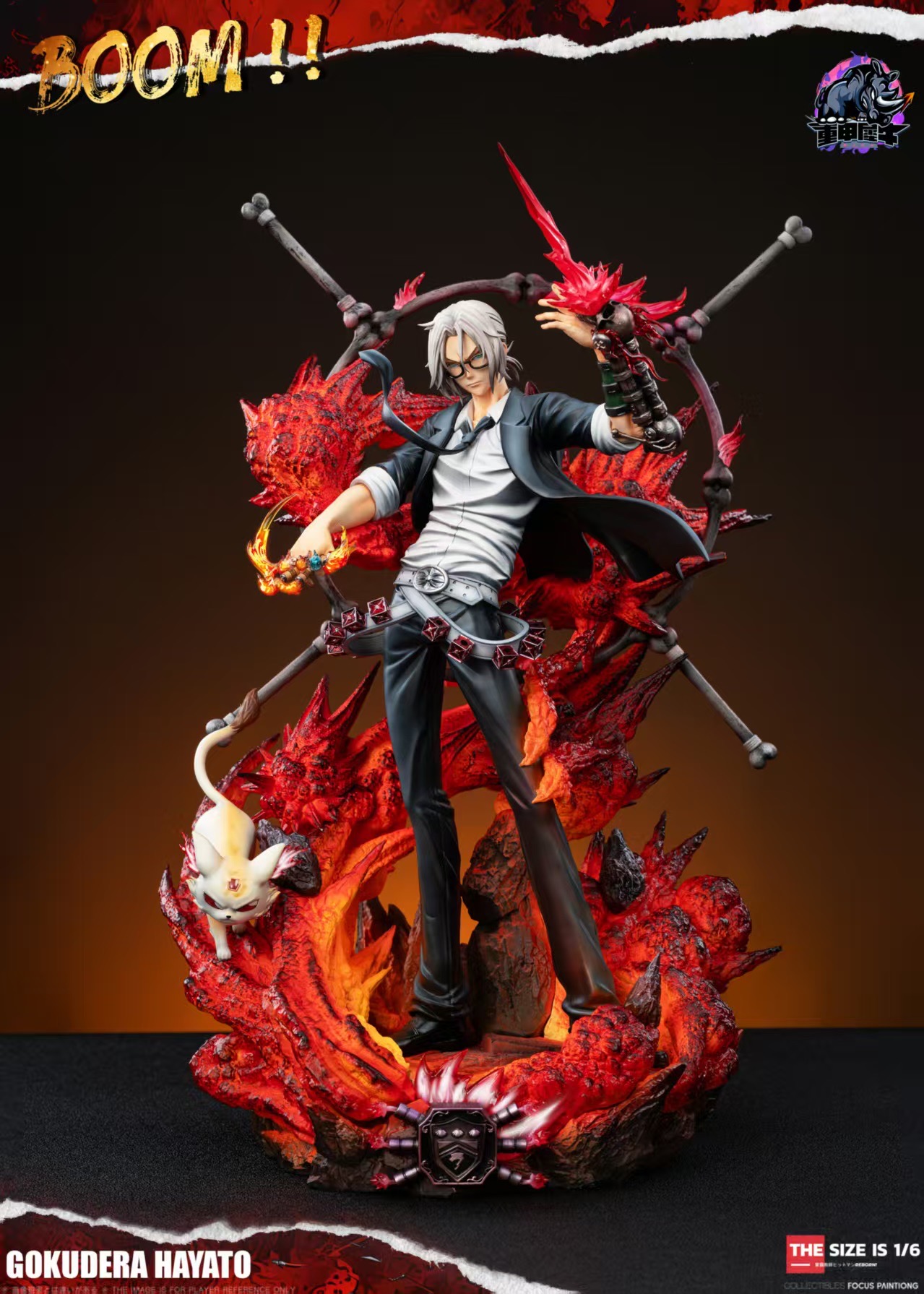 Hayato Gokudera โกคุเดระ by ZJXN Studio ( Heavy Armored Rhinoceros ) (มัดจำ) [[SOLD OUT]]