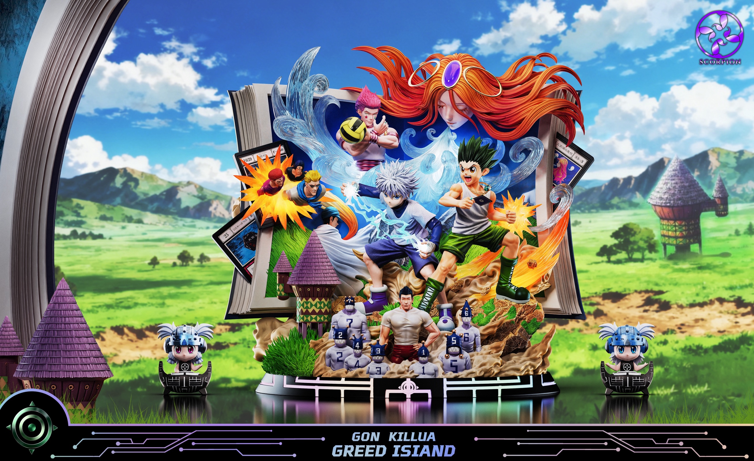 Hunter X Hunter Greed Island กรีดไอส์แลนด์ by Scorpion (มัดจำ)