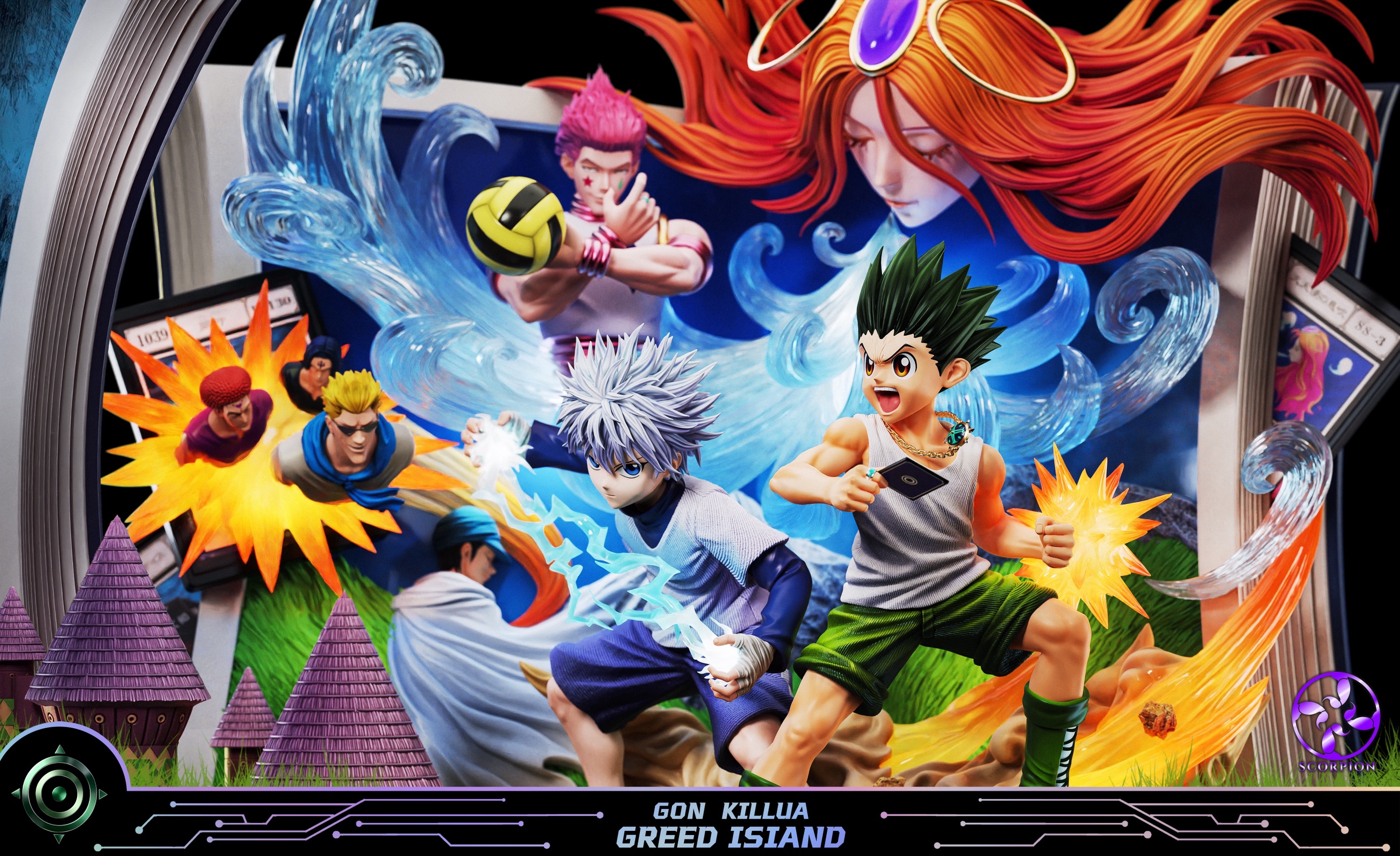 Hunter X Hunter Greed Island กรีดไอส์แลนด์ by Scorpion (มัดจำ)