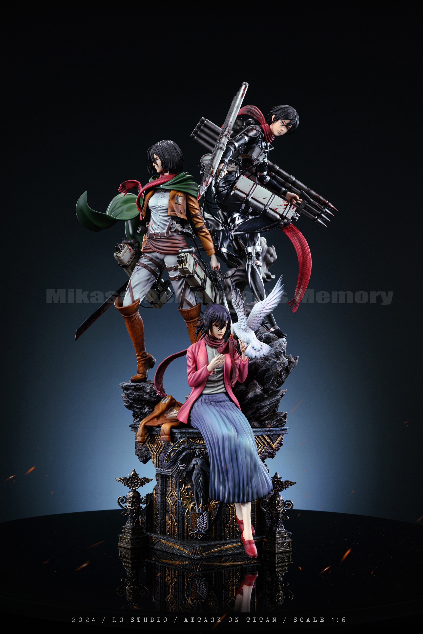 Mikasa Ackerman Memorial มิคาสะ by LC Studio (มัดจำ) [[SOLD OUT]]