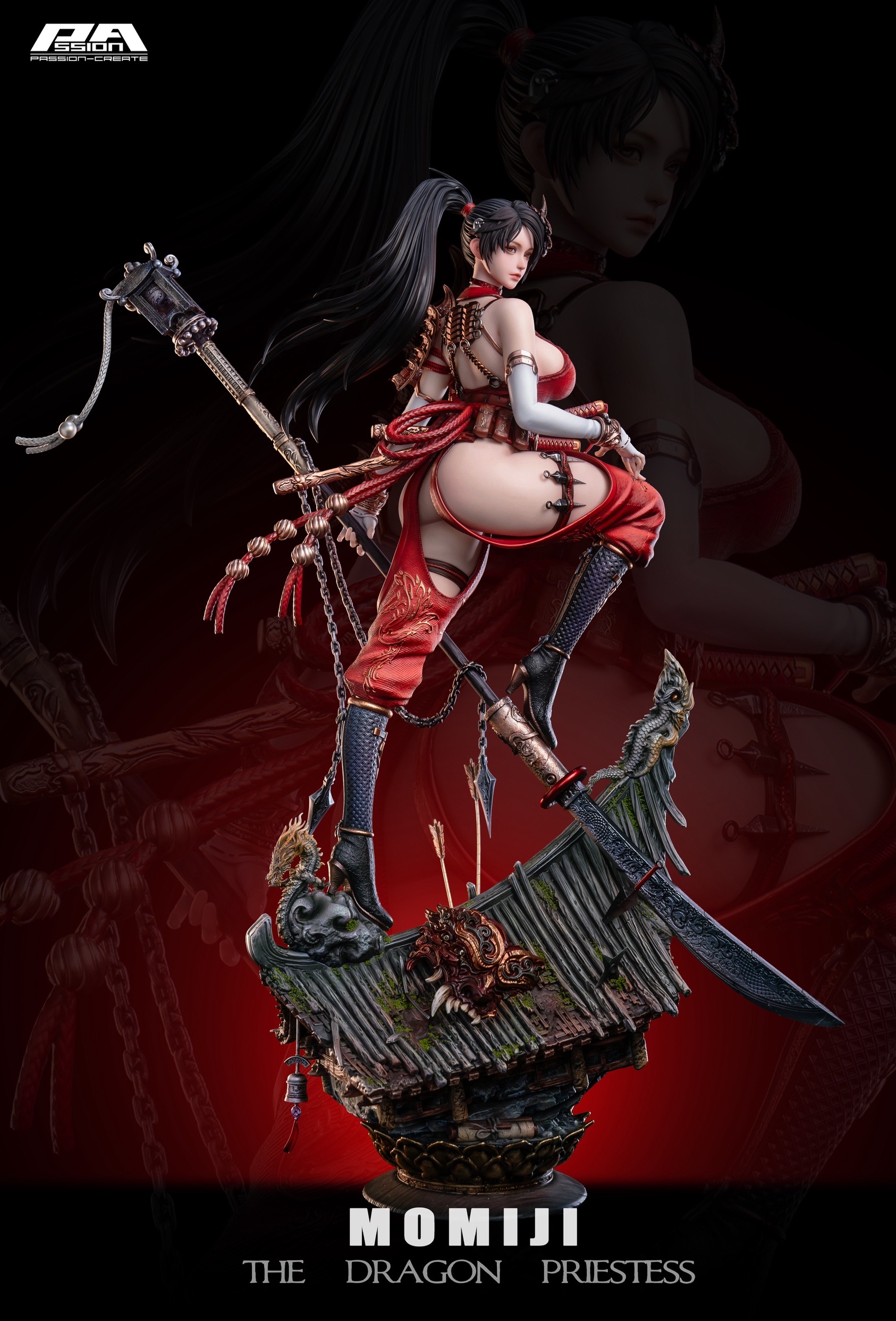 Momiji The Dragon Priestess โมมิจิ นักบวชมังกร by PA Create (มัดจำ) [[SOLD OUT]]