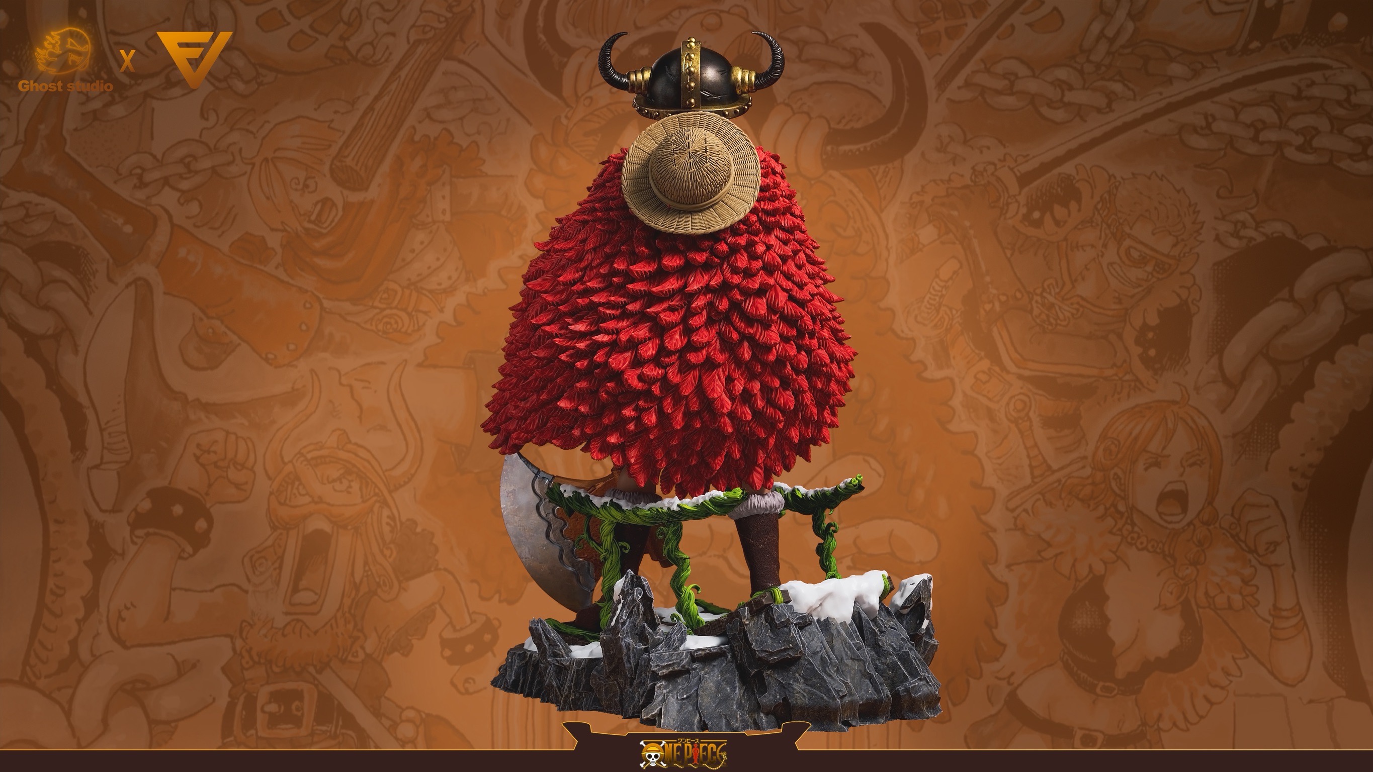 1/8 Monkey D. Luffy Elbaf ลูฟี่ เอลบัฟ by Ghost & EVE (มัดจำ)