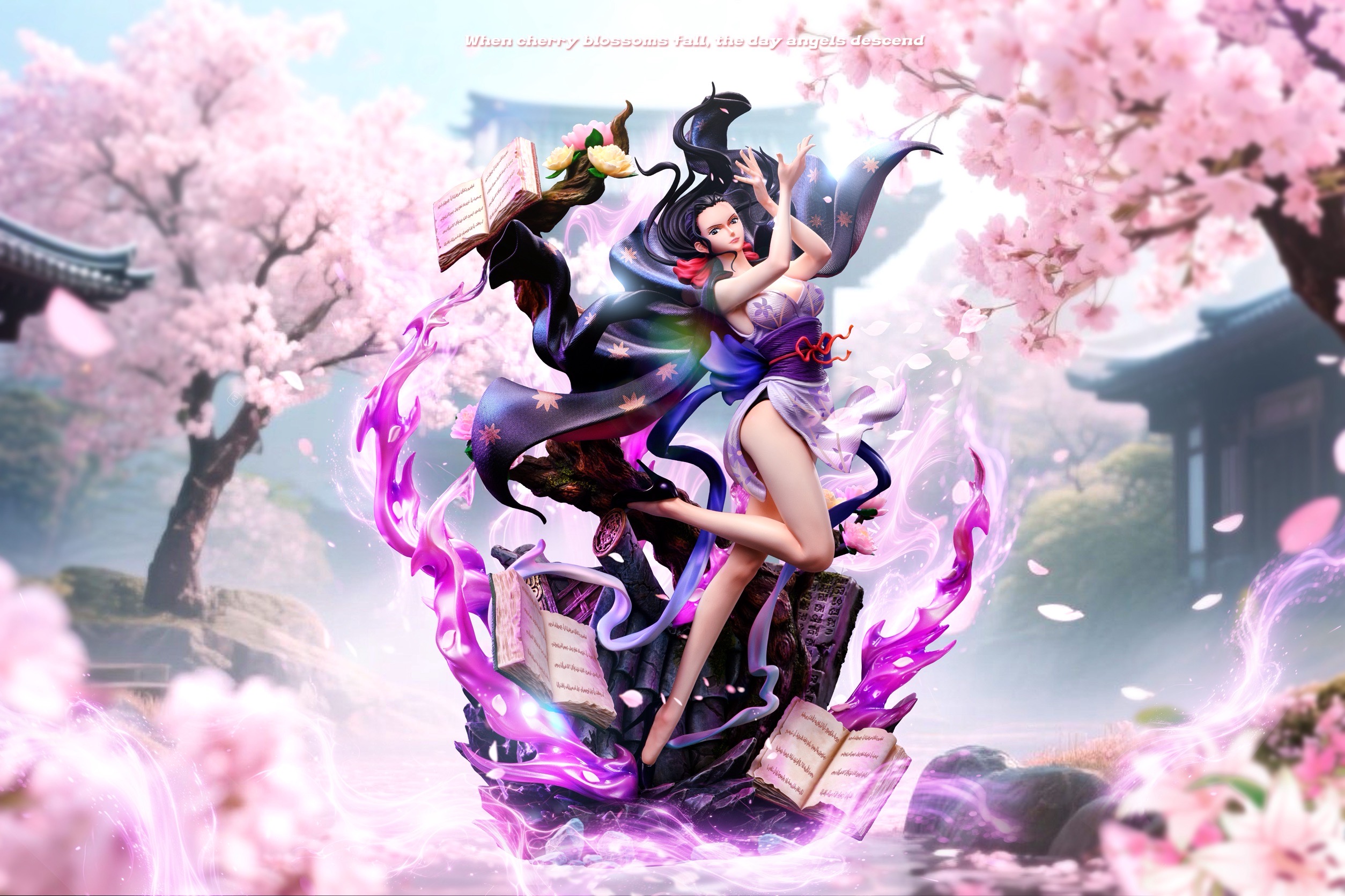 [B มีไฟ LED] Nico Robin โรบิน by MJ Studio (มัดจำ) [[SOLD OUT]]