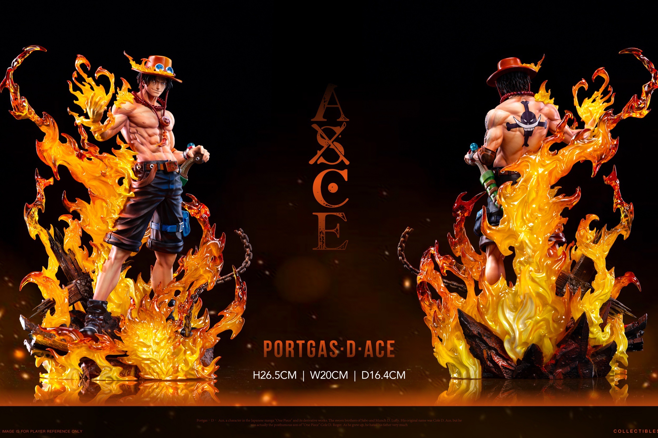 Portgas D. Ace โปโตกัส ดี เอส by SY ( LX Studio ) (มัดจำ) [[SOLD OUT]]