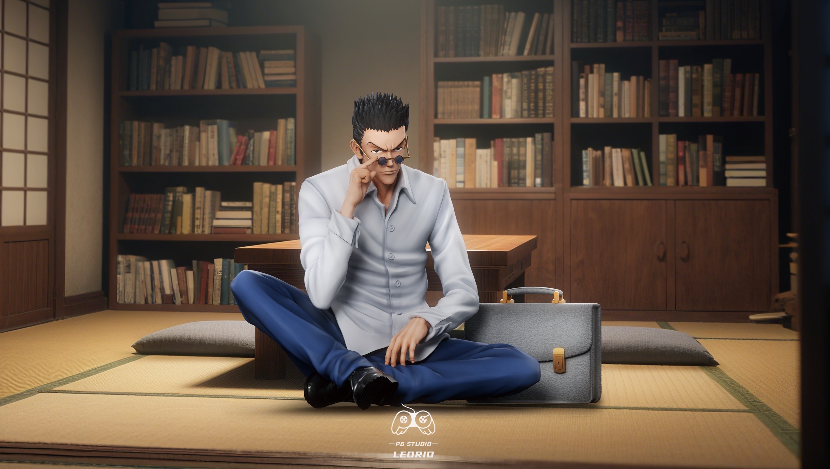 [Leorio] Sitting Kurapika & Leorio คุราปิก้า เลโอลีโอ by PG Studio (มัดจำ) [[SOLD OUT]]