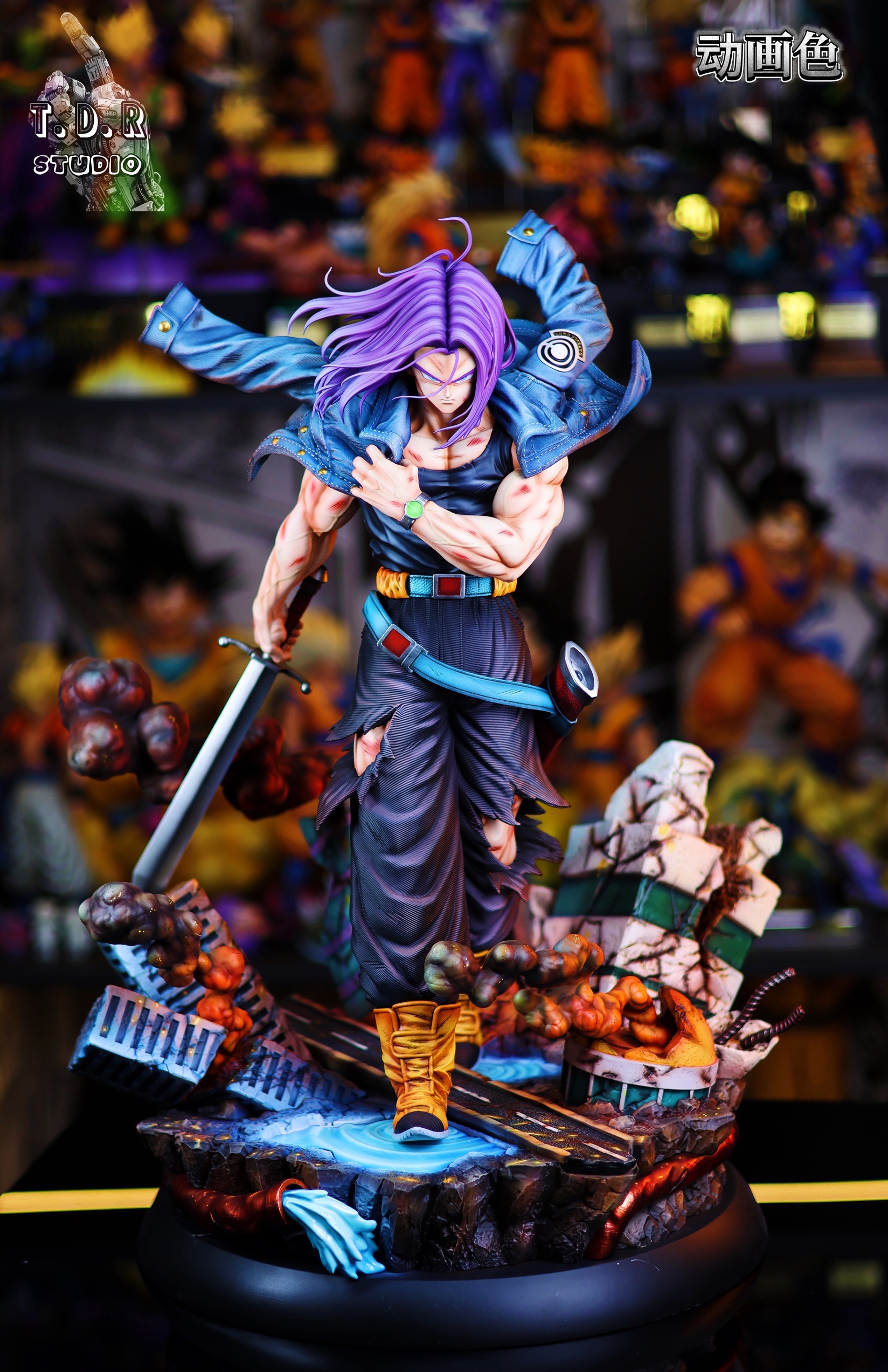[1/4 Anime] The Future Trunks ทรังคซ์ ชายผู้มาจากอนาคต by TDR Studio (มัดจำ)