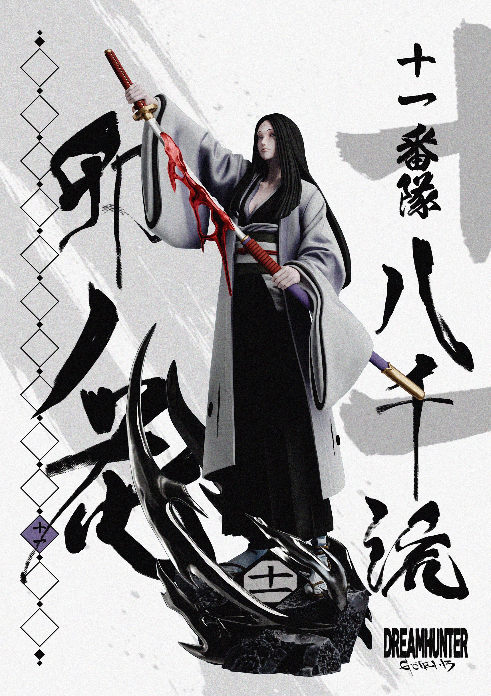 [Unohana Retsu] 13 หน่วยพิทักษ์ รุ่นแรก 1st Generation Gotei 13 by Dream Hunter (มัดจำ)