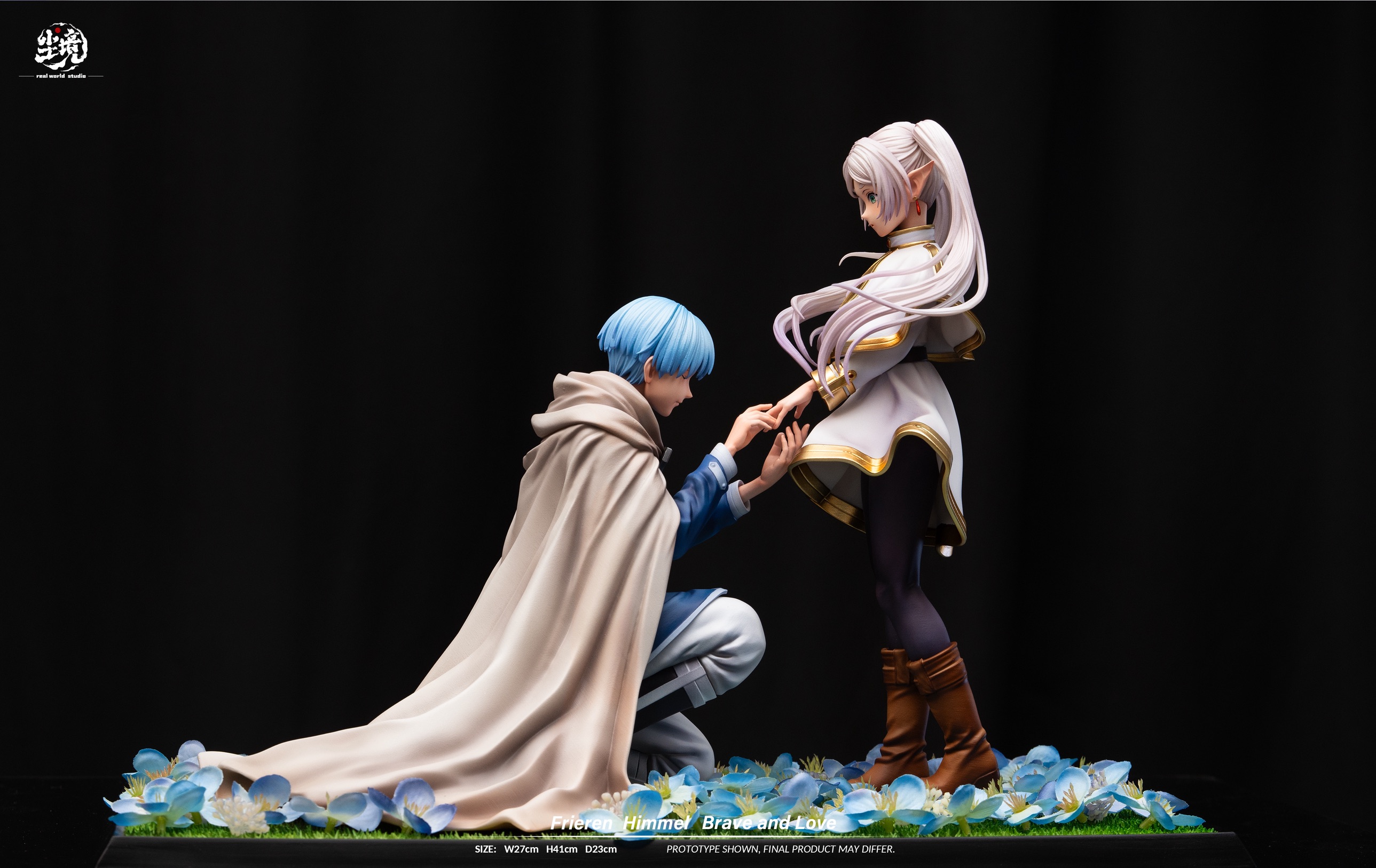 [พื้นดอกไม้] Frieren Himmel Love & Brave ความรัก และความกล้าหาญ by Real World Studio (มัดจำ)