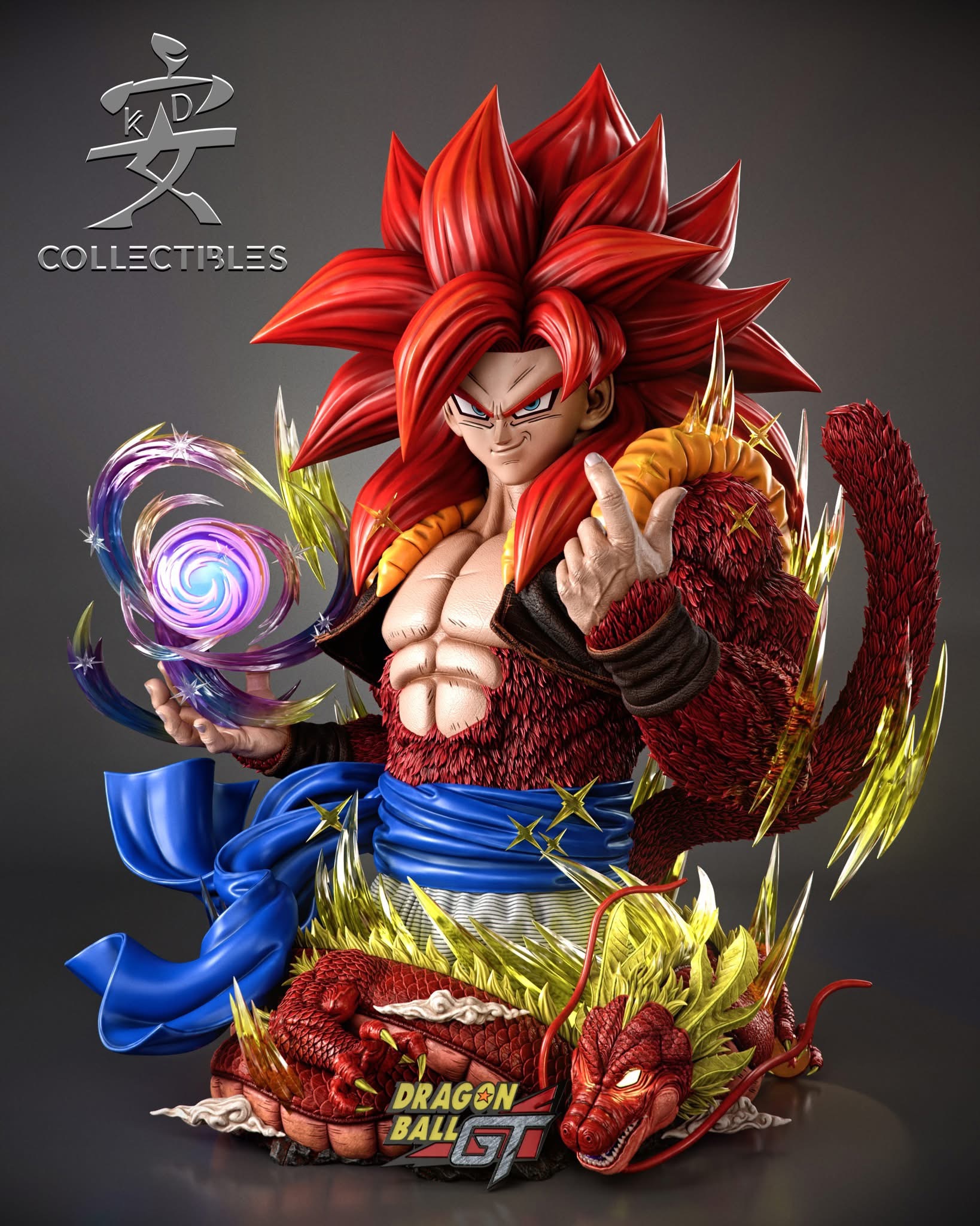 Gogeta Super Saiyan 4 โกจิต้า ไซย่า 4 by KD Collectibles (มัดจำ)