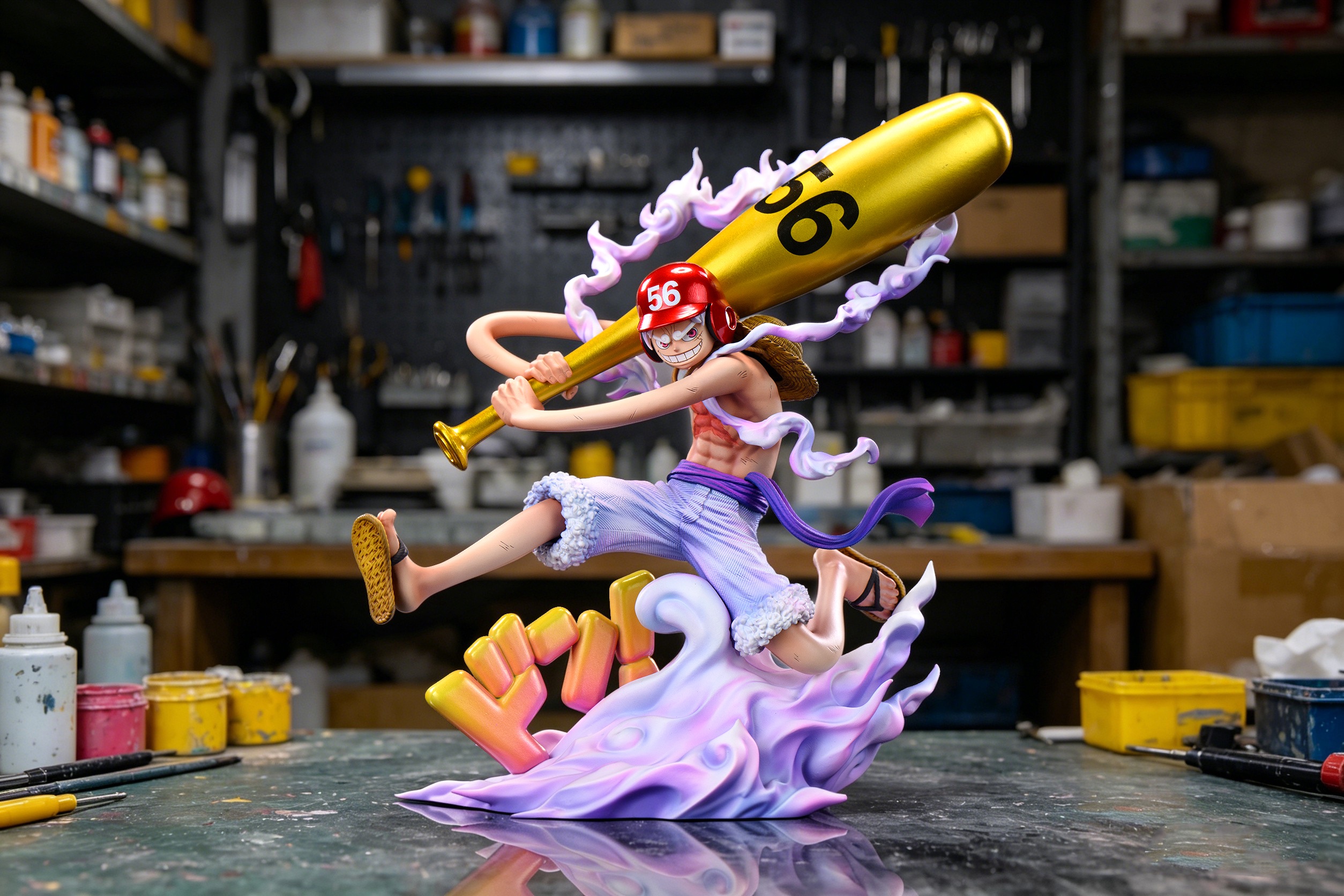 [Baseball] Luffy Nika Gear5 ลูฟี่นิกะ by SY ( LX Studio ) (มัดจำ)