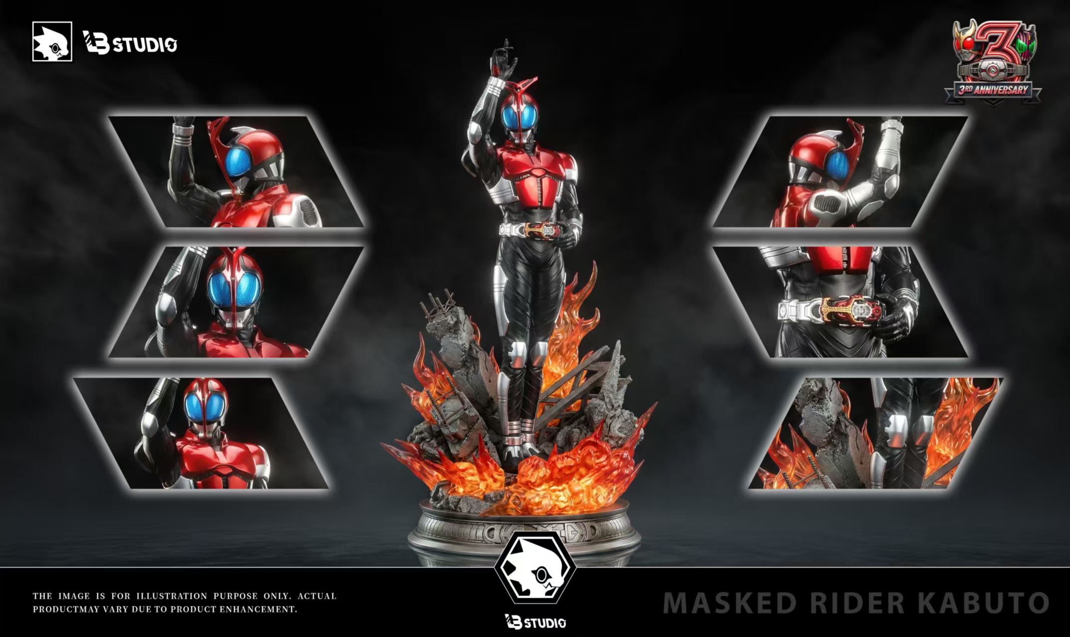 Masked Rider Kabuto มาสค์ไรเดอร์ คาบูโตะ by LB-Studio (มัดจำ)