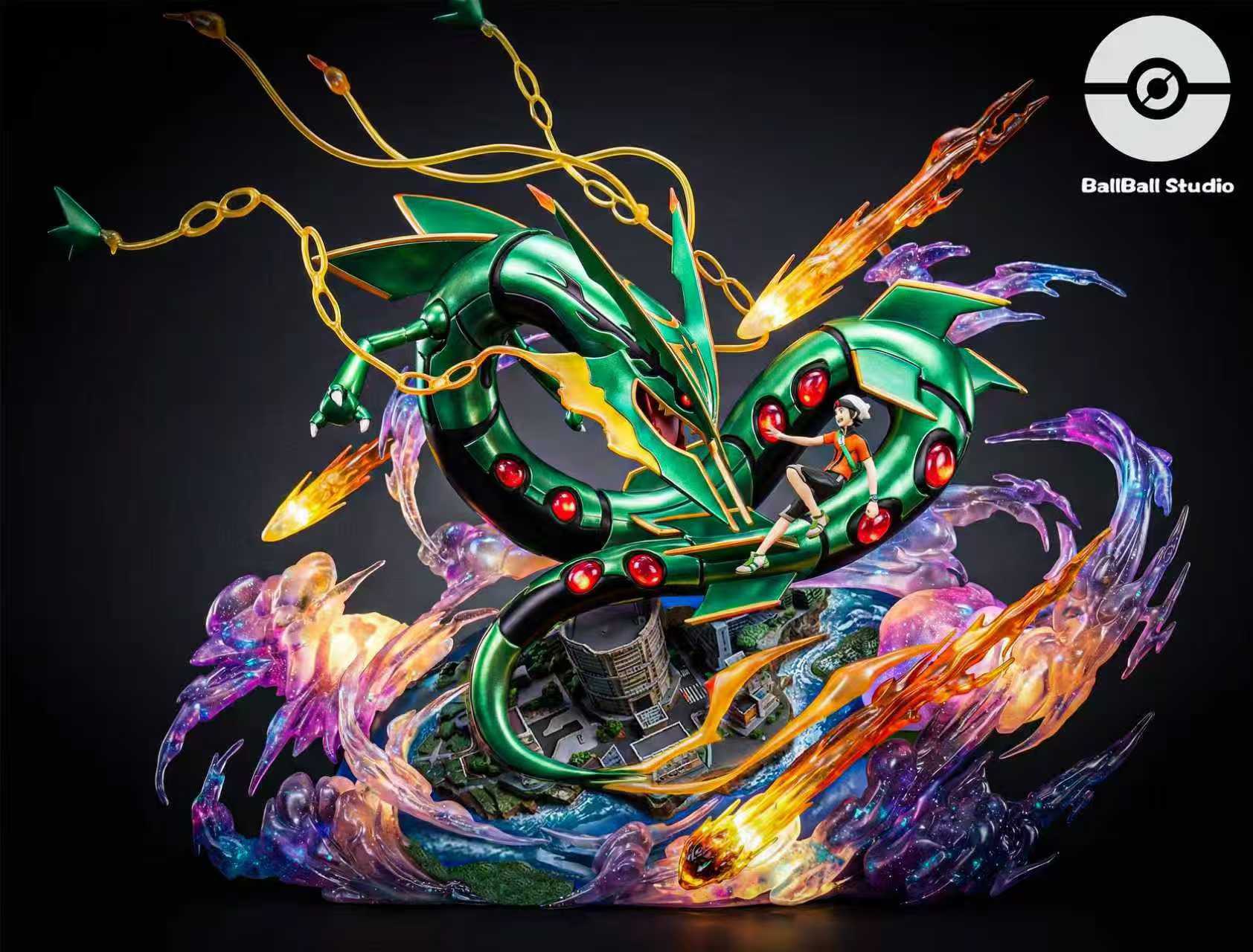 Mega Rayquaza เมก้าเร็คควอซา by BallBall Studio (มัดจำ) [[SOLD OUT]]