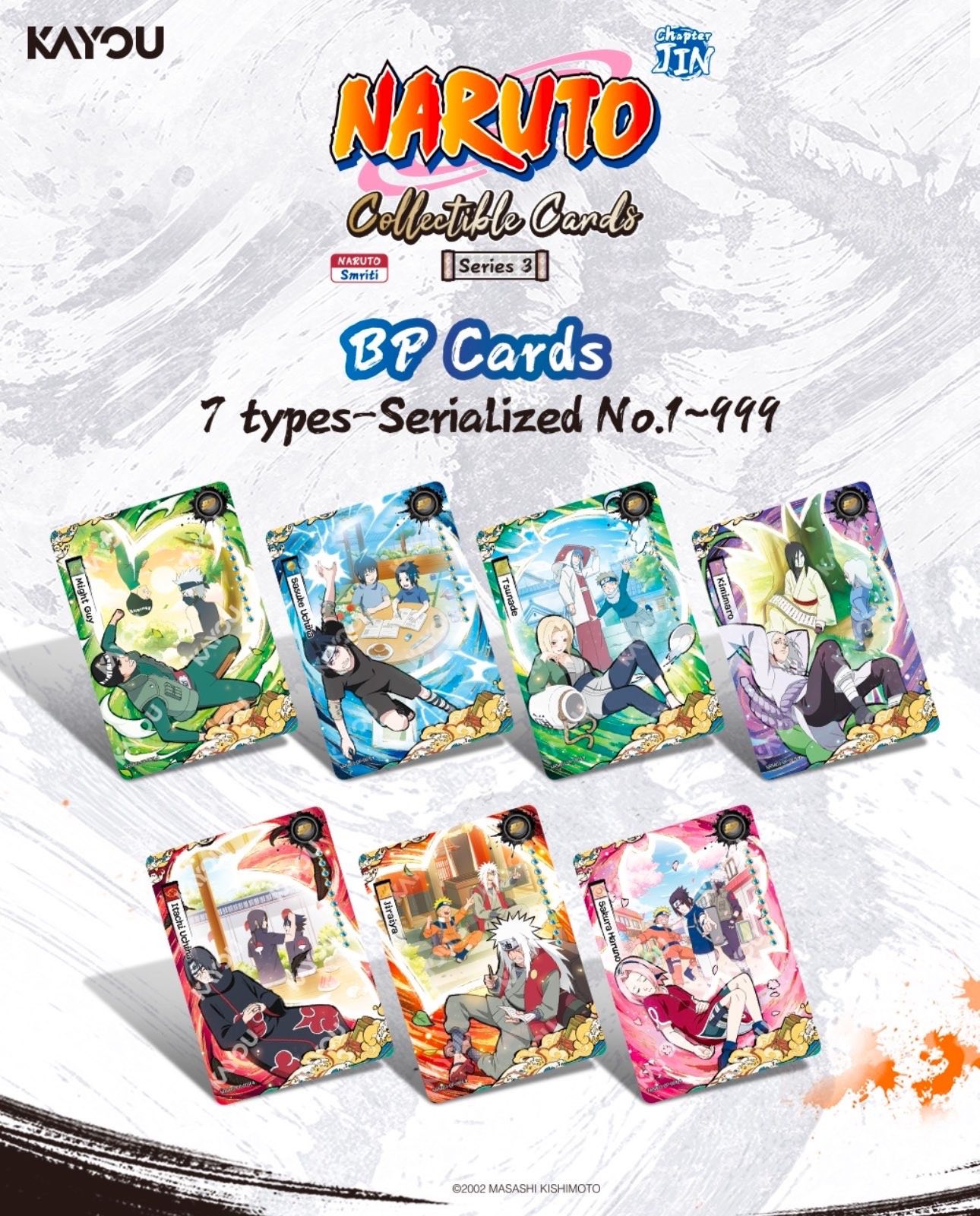 [Box] Naruto Card Jin Chapter 3 Ver.ENG (USA Edit) by KAYOU
