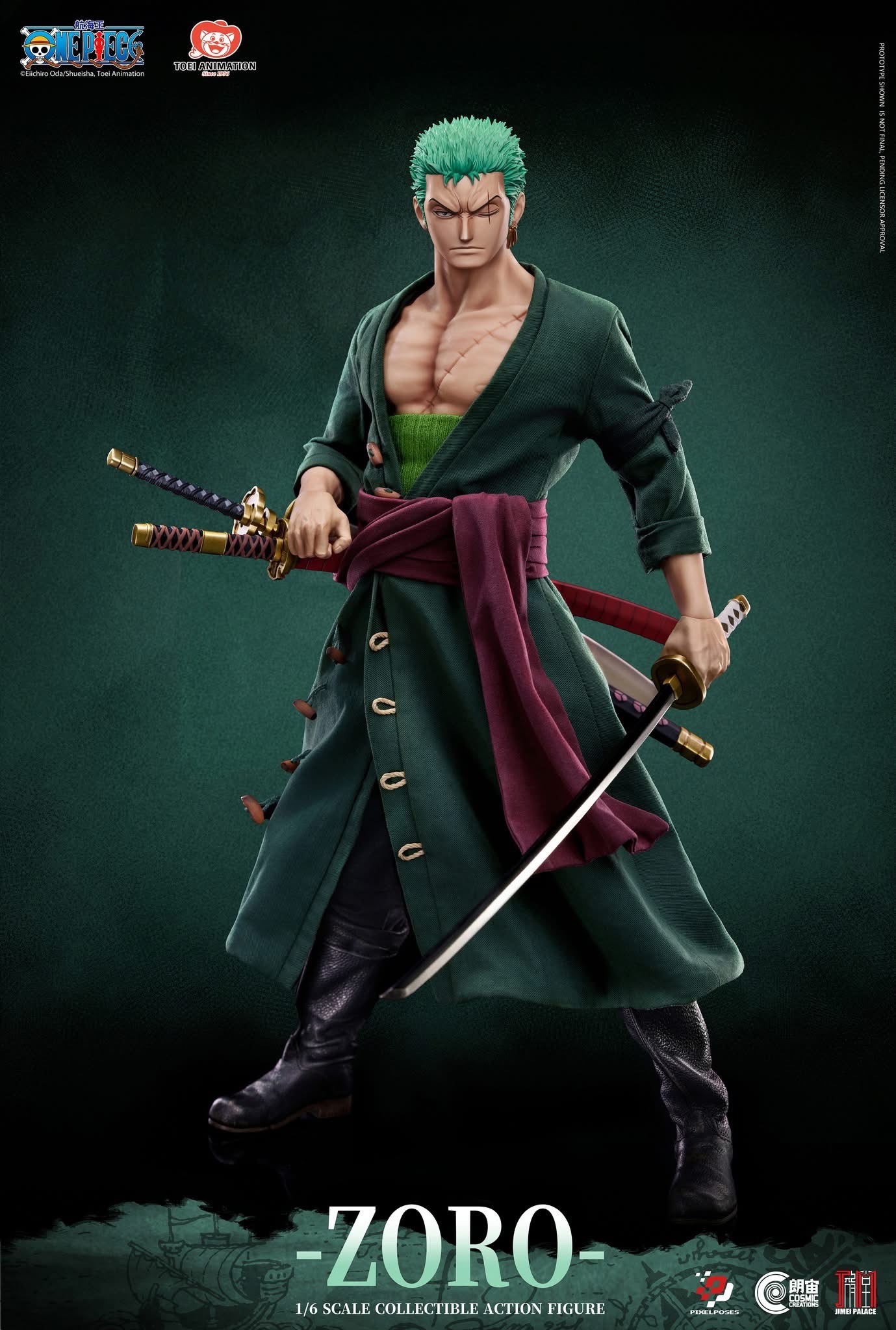[Regular] Roronoa Zoro โซโร by Pixel Poses (Jimei Palace x CosmicCreations) (มัดจำ)