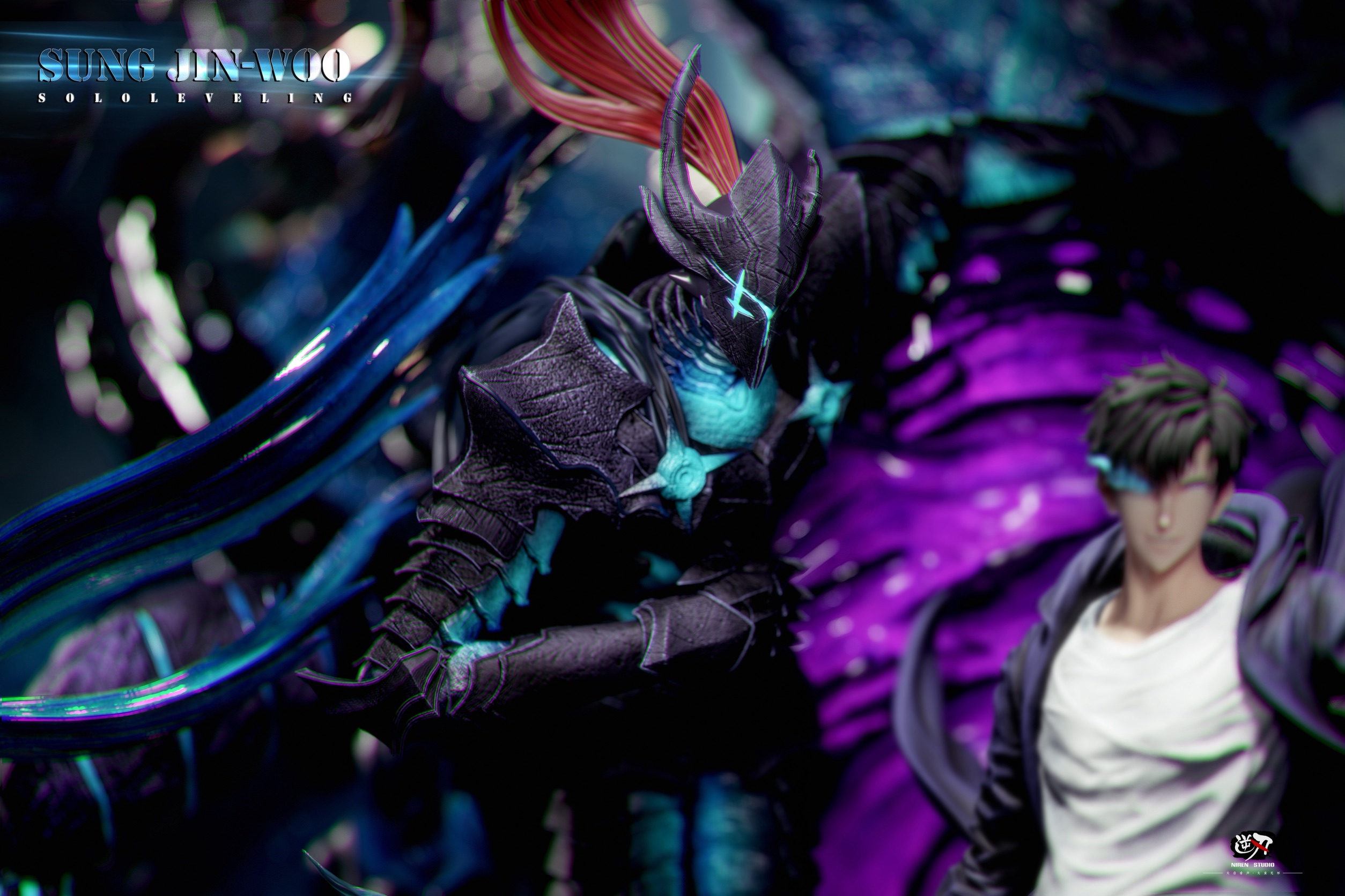 Sung Jin-Woo & Shadow Amry ซอง จินอู อสูรเงา by Niren Studio (มัดจำ) [[SOLD OUT]]