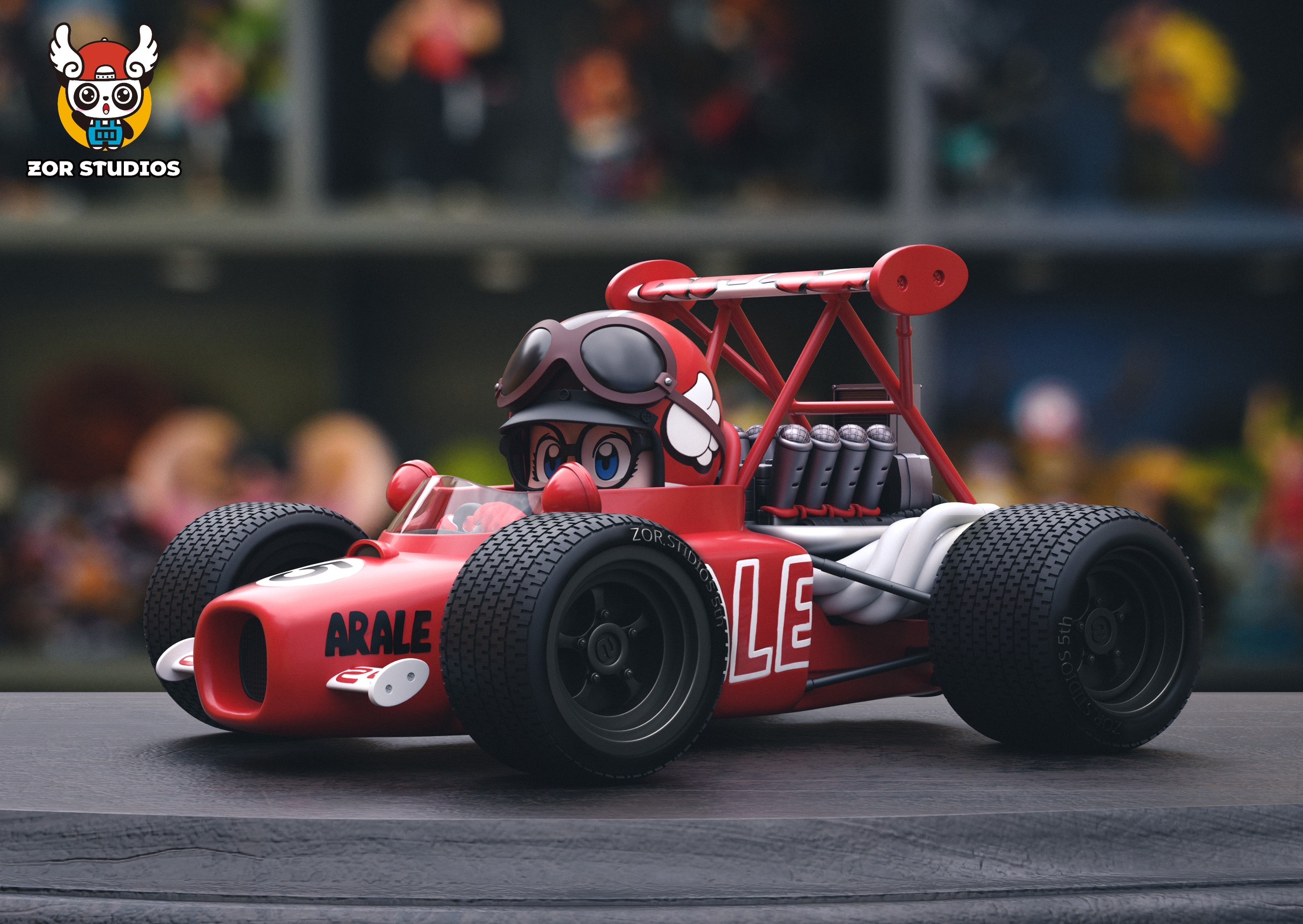 Arale Formula Racing No.1 อาราเล่ ฟอร์มูล่าวัน by ZOR Studio (มัดจำ)