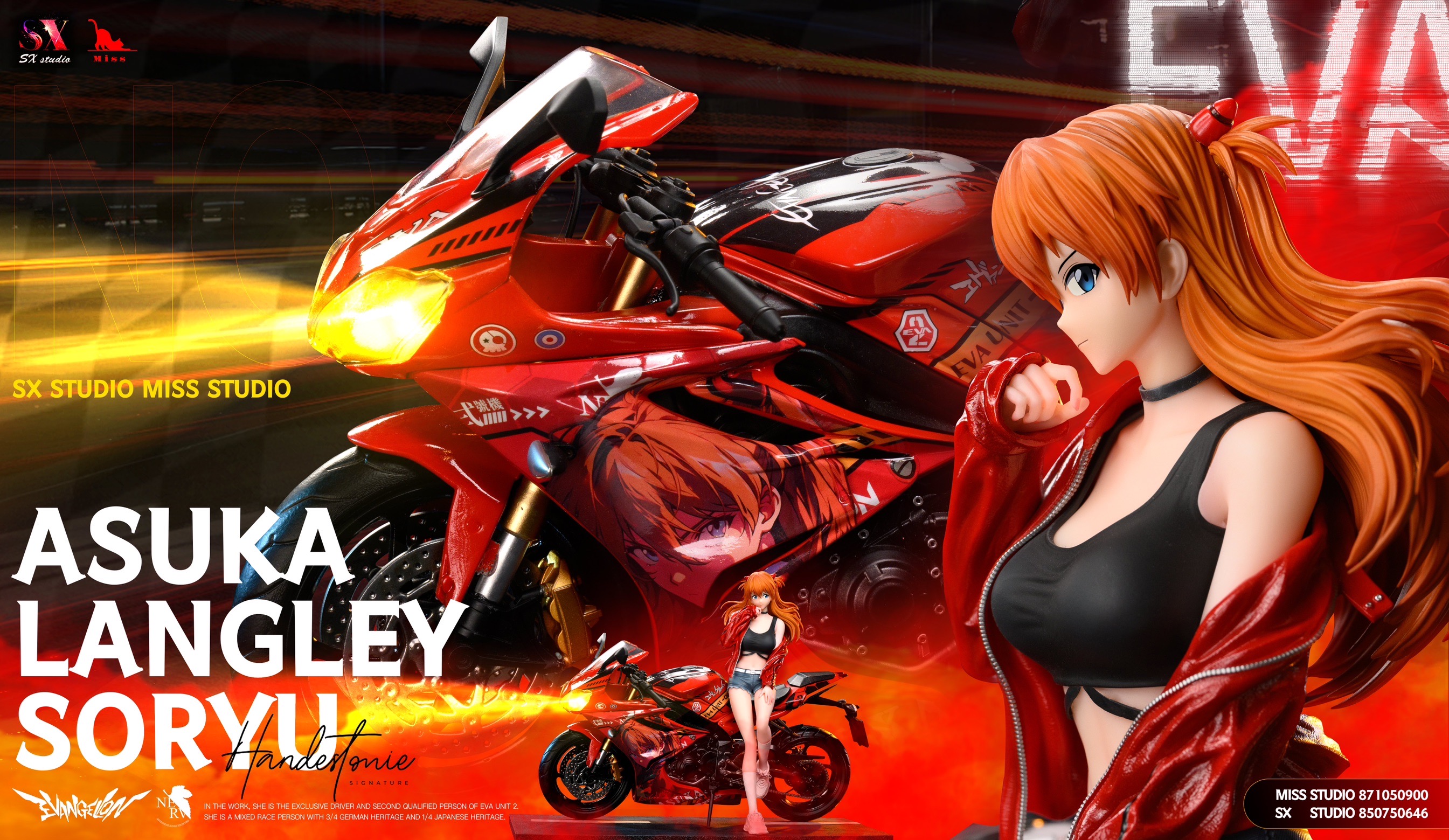 Asuka Langley Soryu อาสึกะ by MISS & SX (มัดจำ)