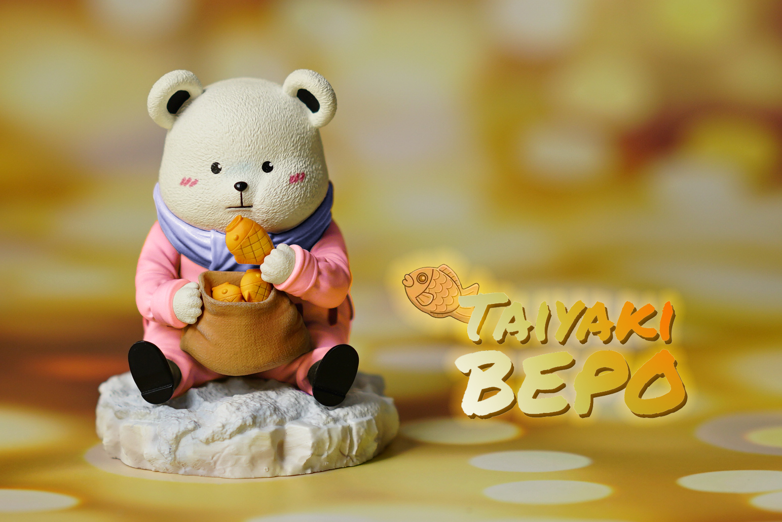 Pink BEPO น้องหมี x ขนมไทยากิ  A+ Studio (มัดจำ) [[SOLD OUT]]
