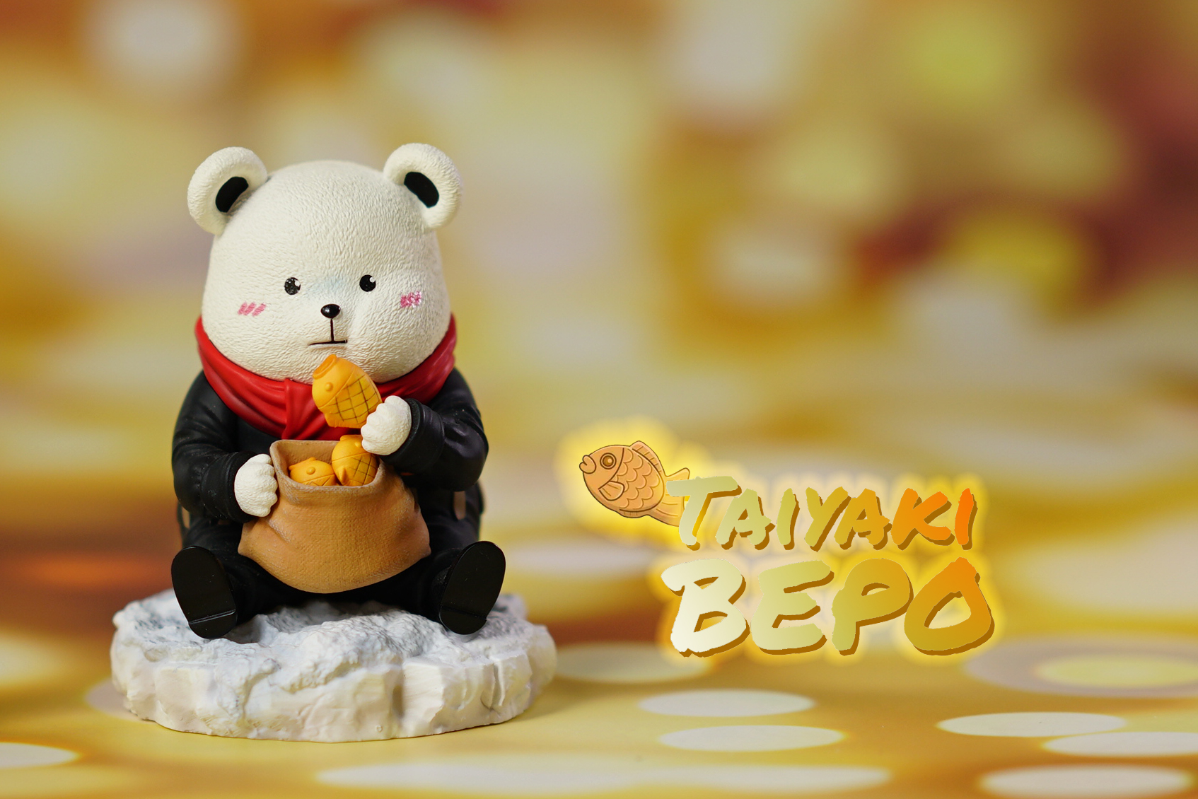 Black BEPO น้องหมี x ขนมไทยากิ  A+ Studio (มัดจำ) [[SOLD OUT]]