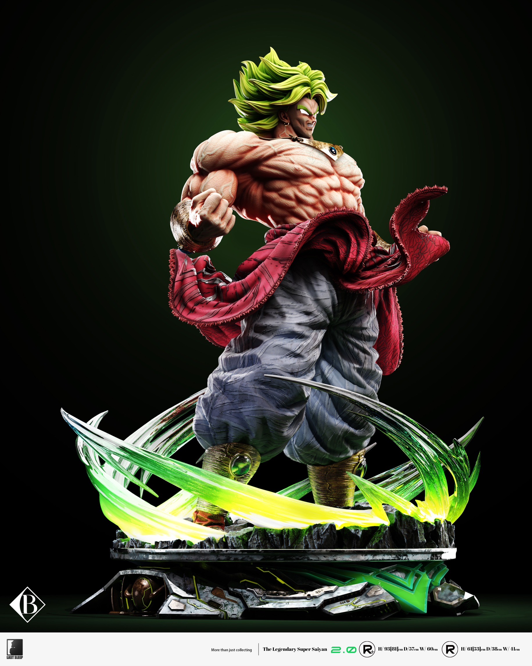 [Full Set] R+ Broly “ The Legend of Saiyan “ โบรลี่ by Last Sleep (มัดจำ) [[SOLD OUT]]