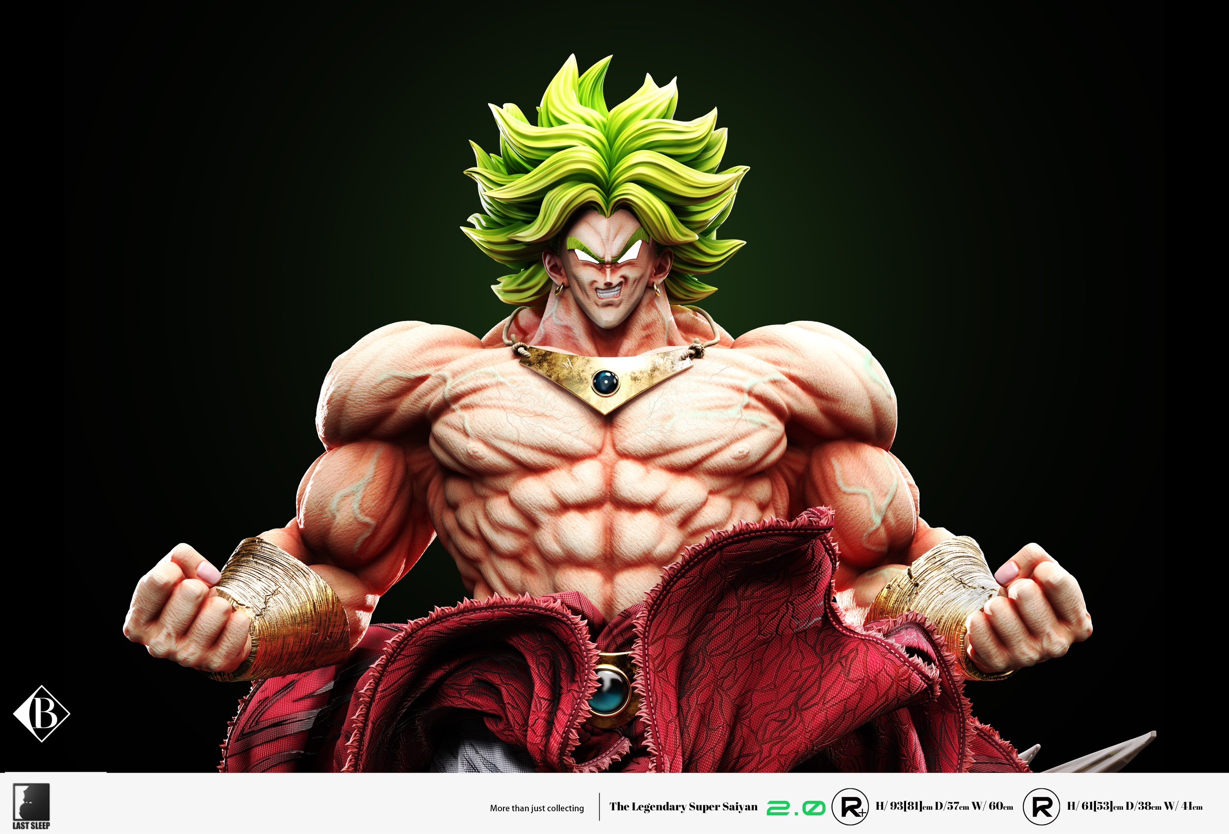 [Full Set] R+ Broly “ The Legend of Saiyan “ โบรลี่ by Last Sleep (มัดจำ) [[SOLD OUT]]
