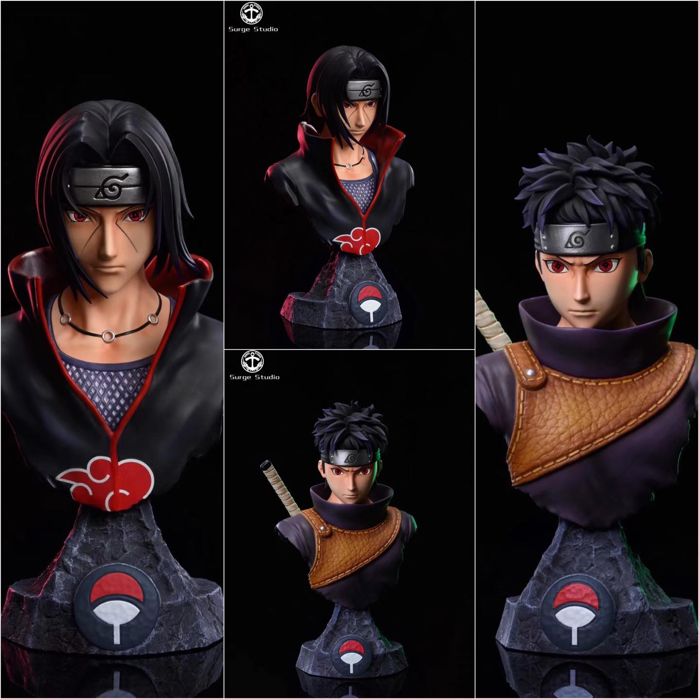 1/4 Bust Itachi & Shisui อิทาจิ ชิซุย by Surge (มัดจำ) [[SOLD OUT]]