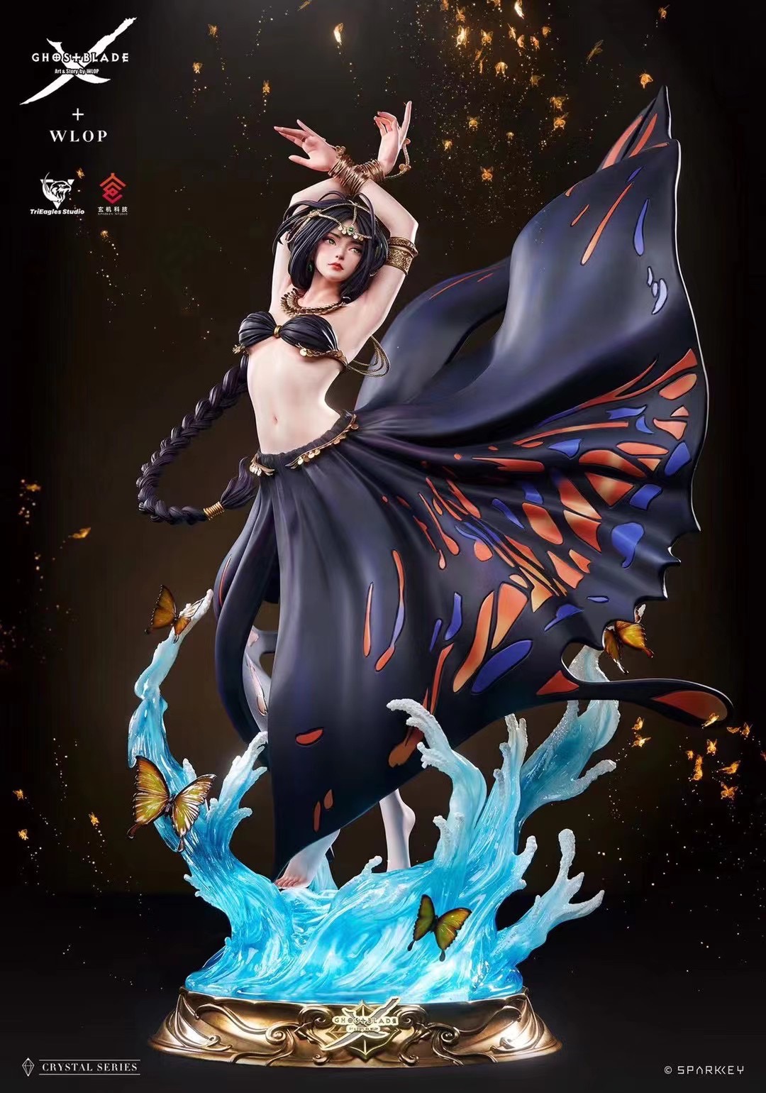 Aeolian “ Dance Of Butterfly " Ghost Blade by TriEagles Studio (มัดจำ) [[SOLD OUT]]