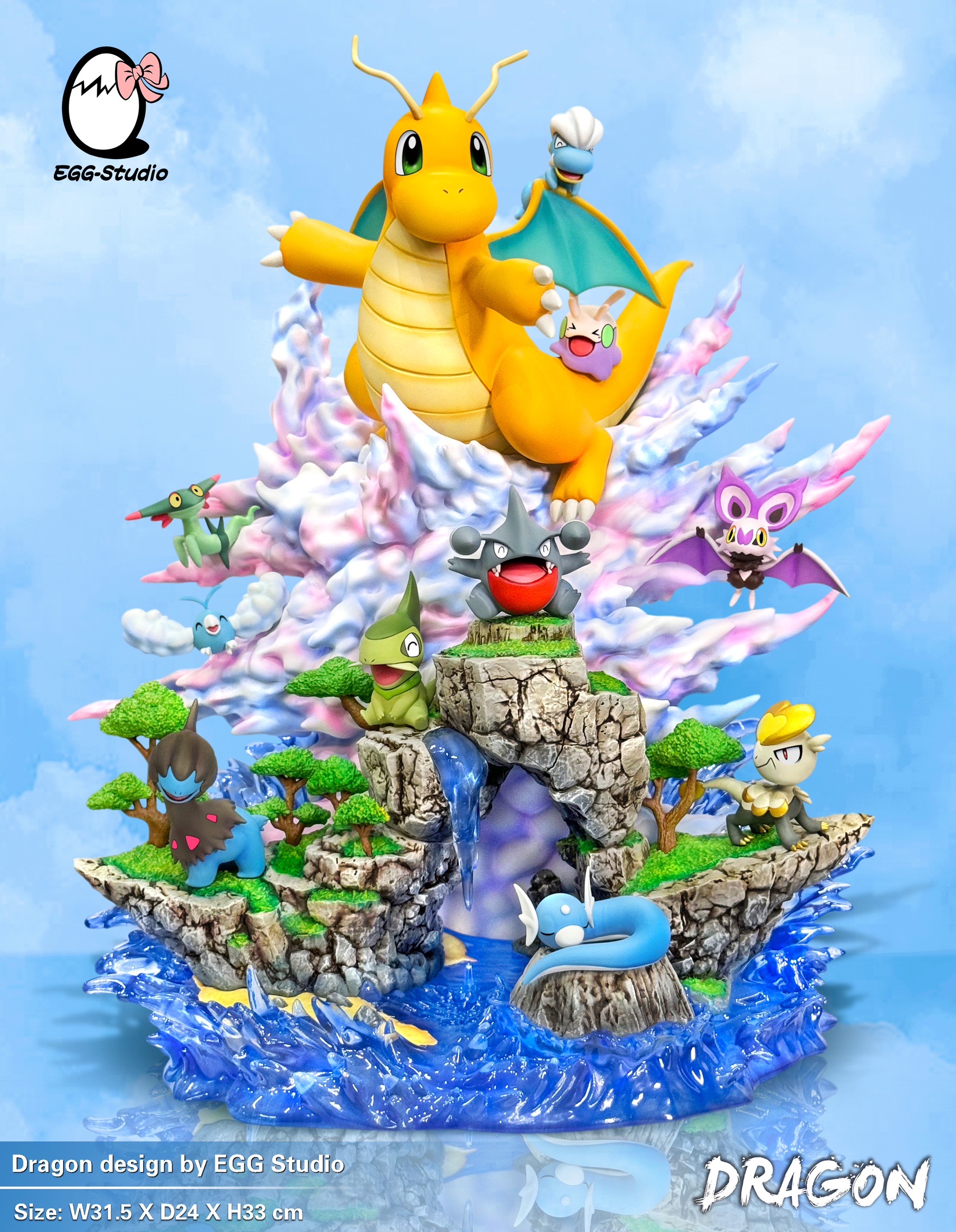 Dragonite ไคริว by Egg Studio (มัดจำ) [[SOLD OUT]]