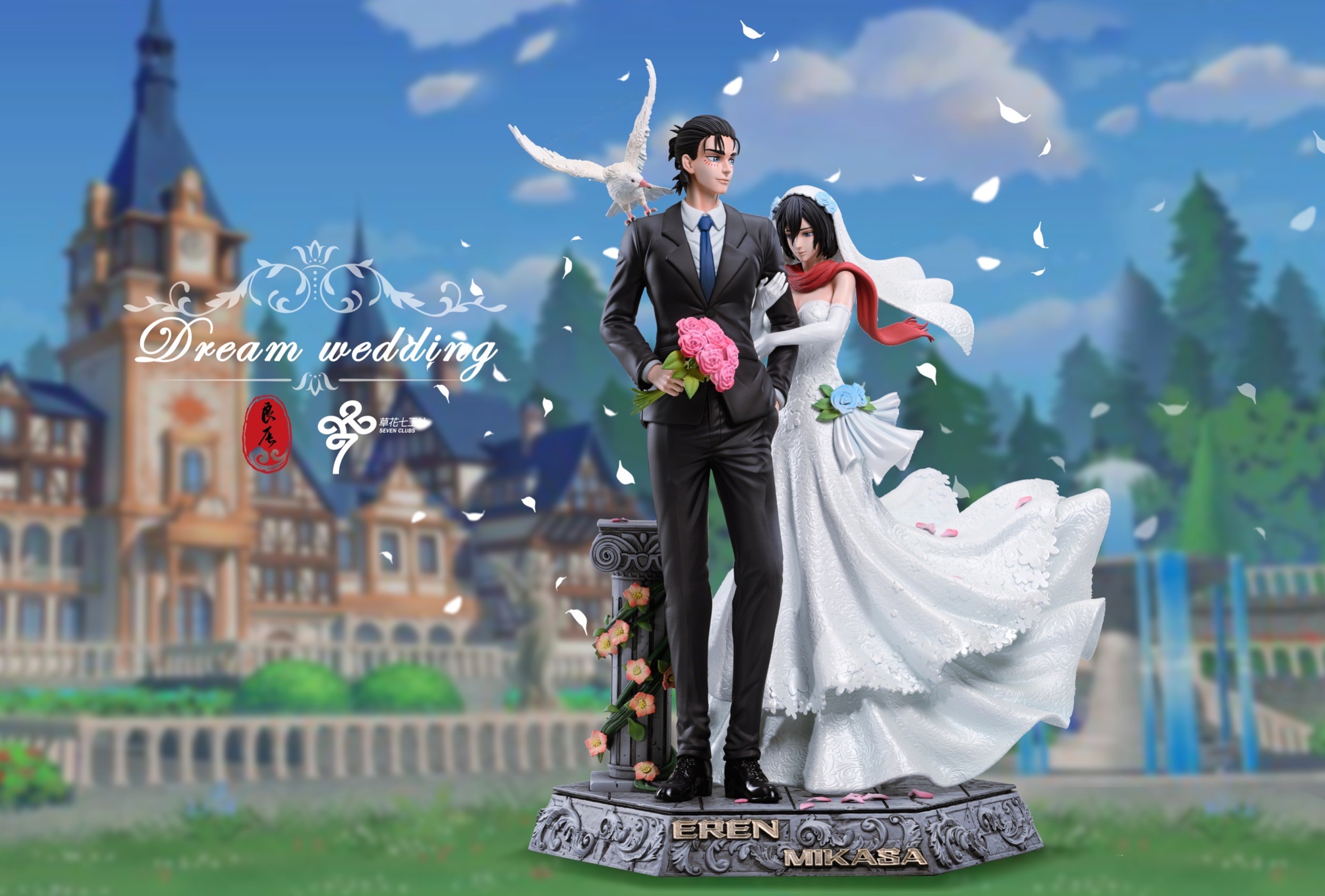 A Eren & Mikasa “ Dream Wedding “ เอเรน มิคาสะ by LC Studio (มัดจำ) [[SOLD OUT]]
