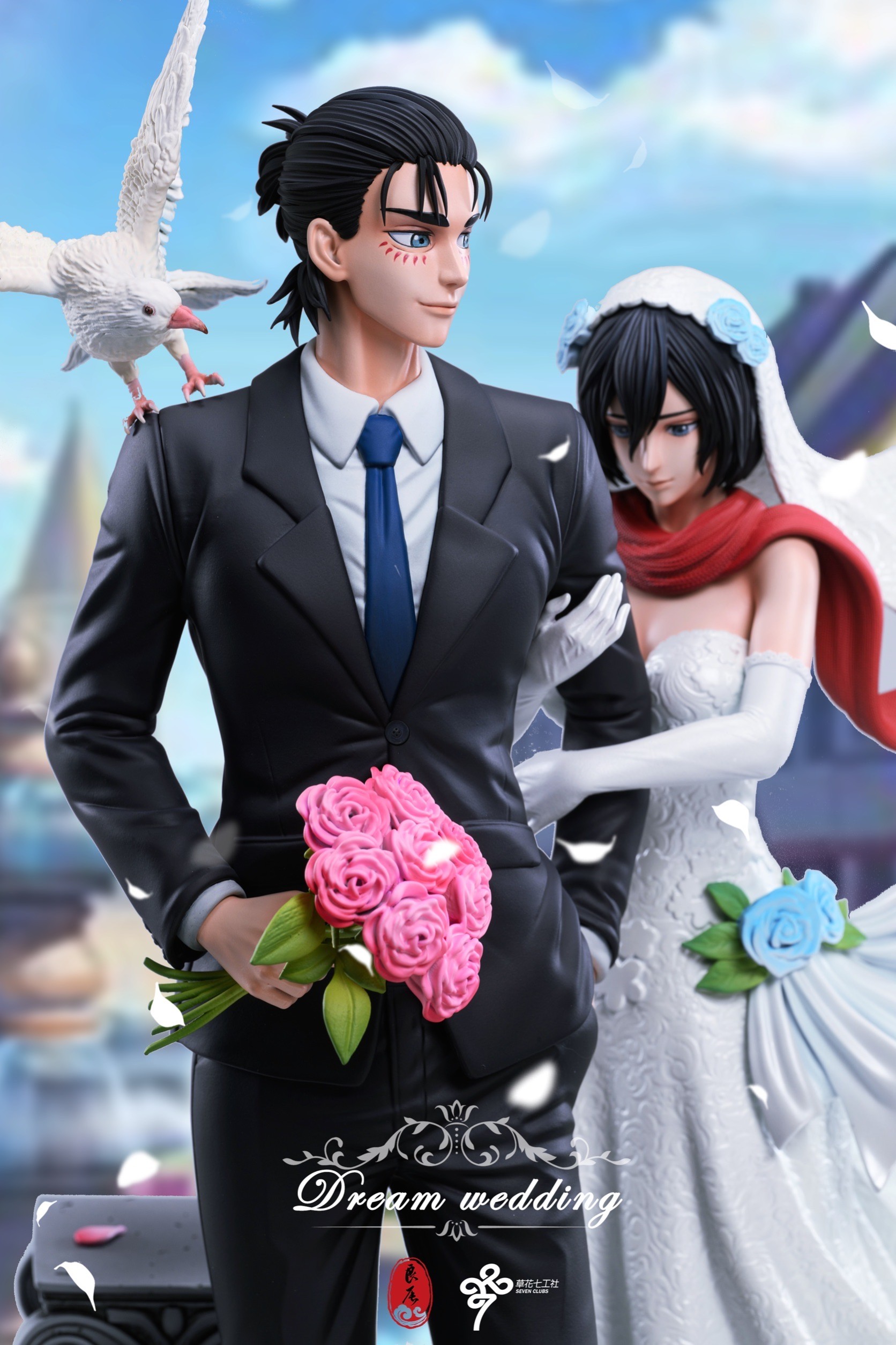 A Eren & Mikasa “ Dream Wedding “ เอเรน มิคาสะ by LC Studio (มัดจำ) [[SOLD OUT]]