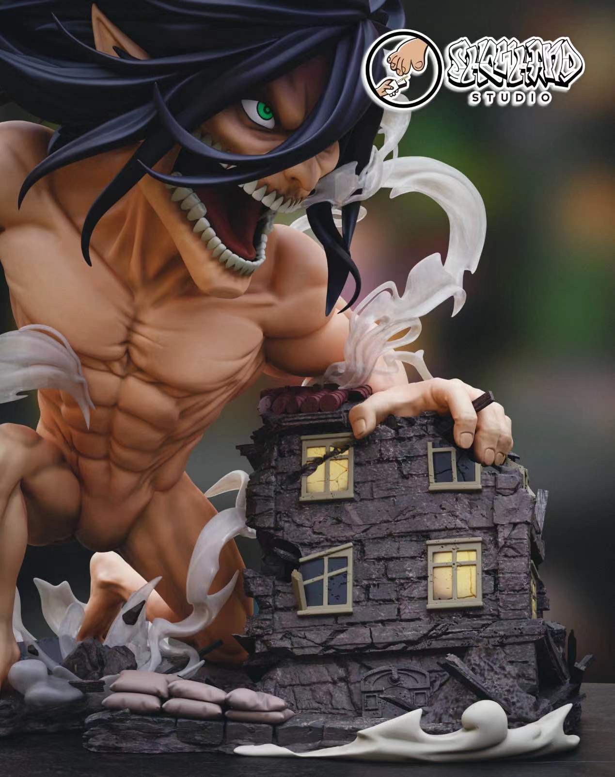 [A] Eren Yeager “ Attack Titan “ เอเรน ไททันจู่โจม by Show Hand Studio (มัดจำ) [[SOLD OUT]]