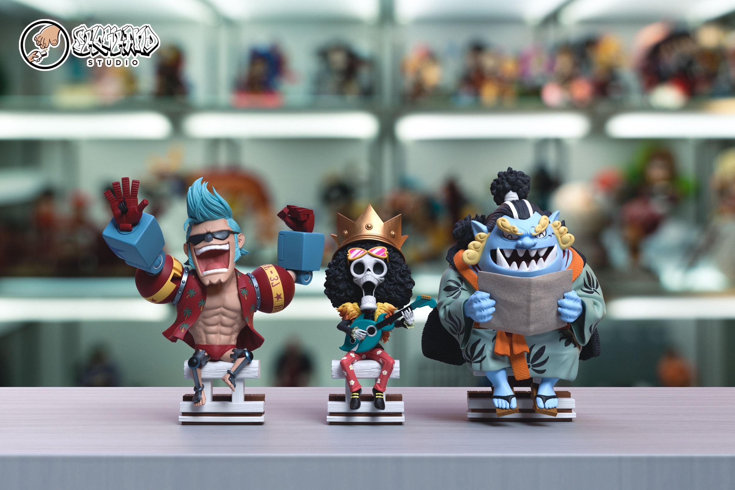 Franky & Jinbe & Brook แฟรงกี้ จินเบ บรู๊ค by Show Hand (มัดจำ) [[SOLD OUT]]