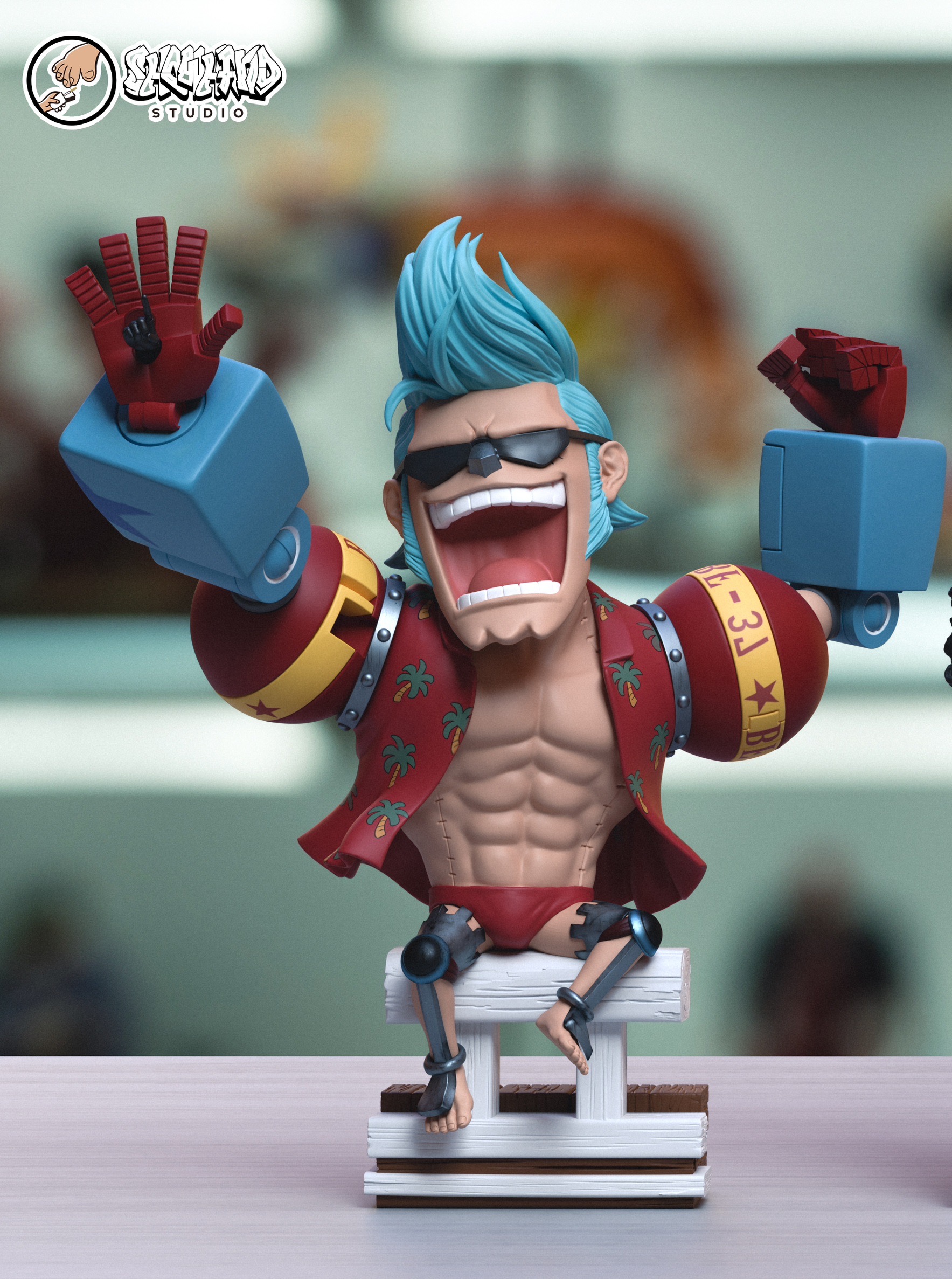 Franky & Jinbe & Brook แฟรงกี้ จินเบ บรู๊ค by Show Hand (มัดจำ) [[SOLD OUT]]