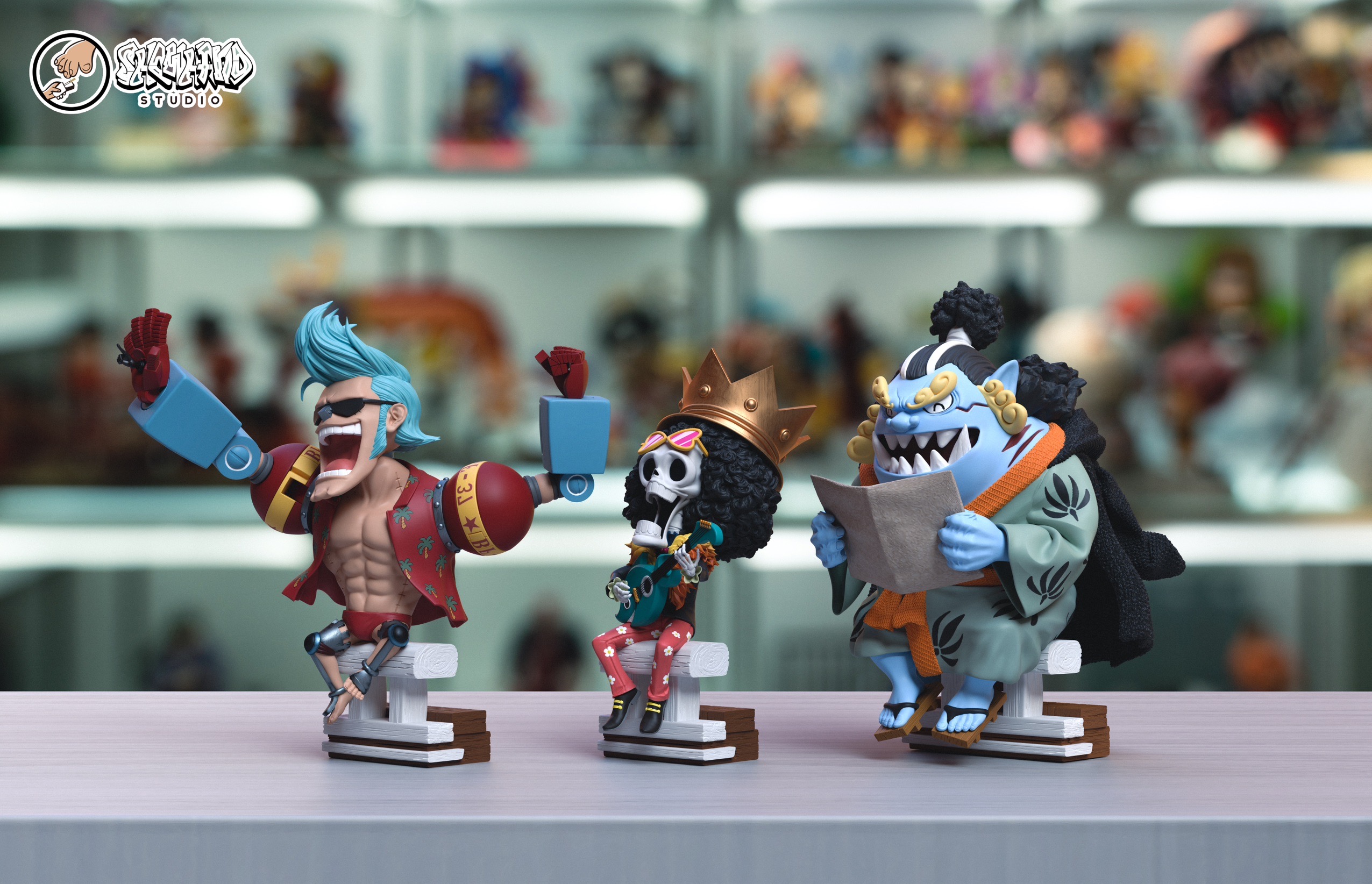 Franky & Jinbe & Brook แฟรงกี้ จินเบ บรู๊ค by Show Hand (มัดจำ) [[SOLD OUT]]