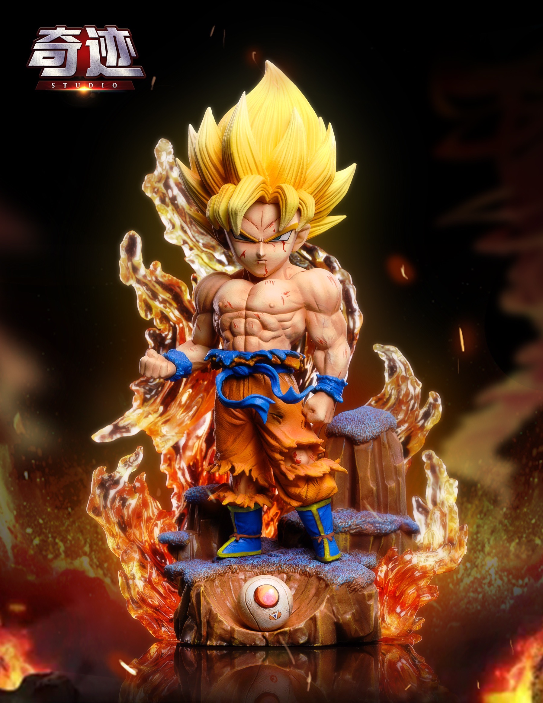 Goku Saiyan โกคู ไซย่า by KC Studio (มัดจำ)
