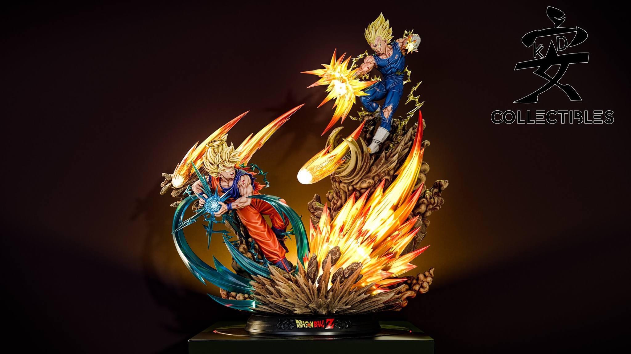 Goku VS Vegeta Saiyan 2 โกคู เบจิต้า by by KD Collectibles (มัดจำ) [[SOLD OUT]]