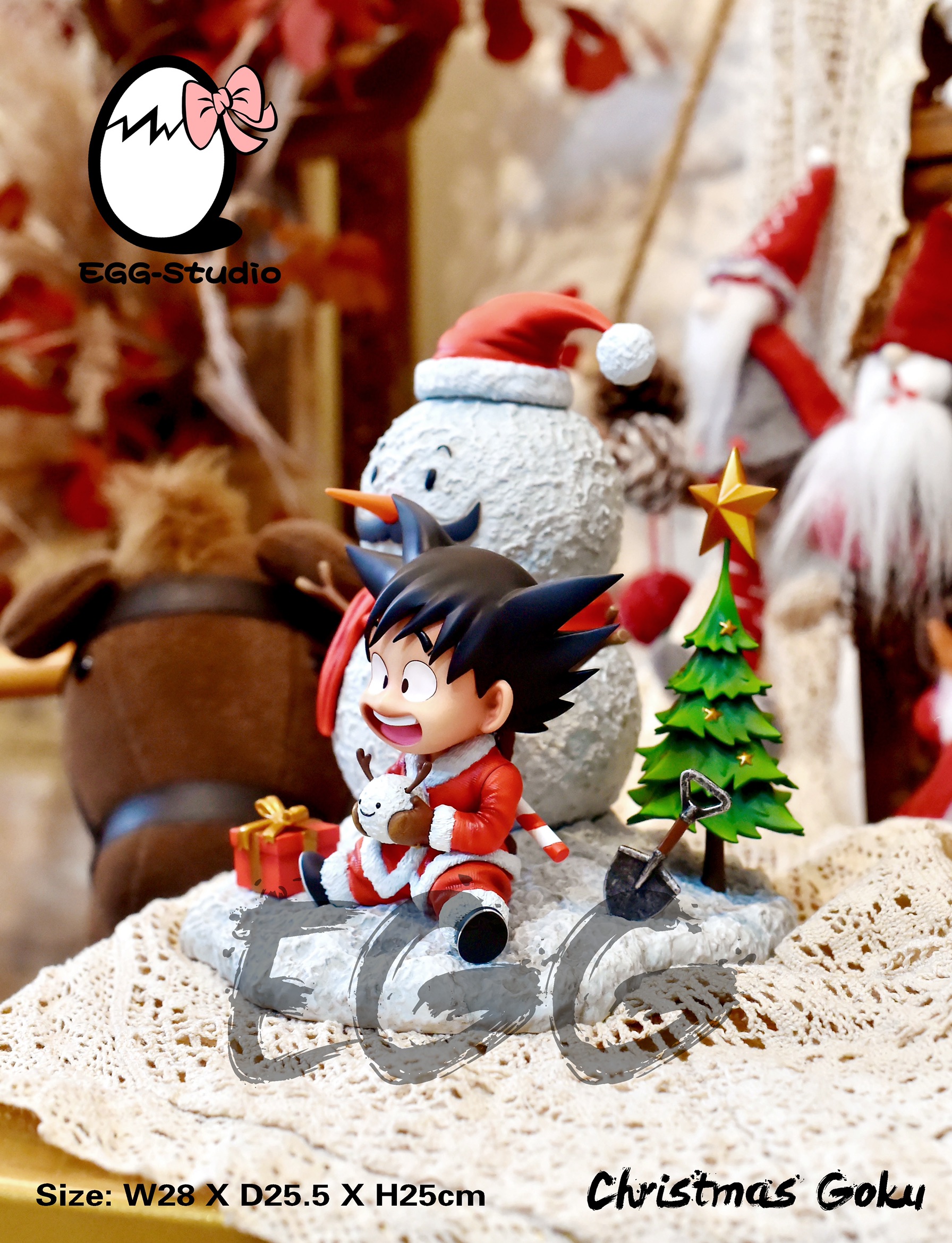 Goku X Snowman โกคูตุ๊กตาหิมะ Egg Studio (มัดจำ) [[SOLD OUT]]